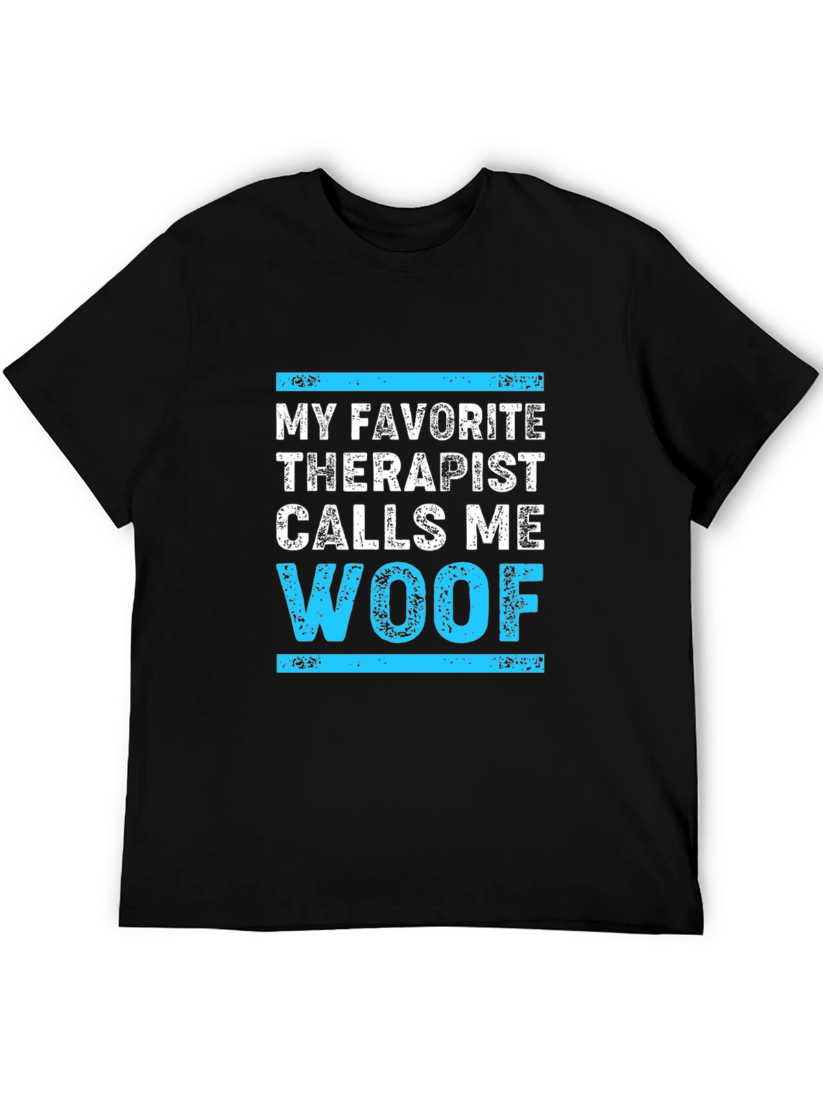 Woof Therapist Humor T-Shirt