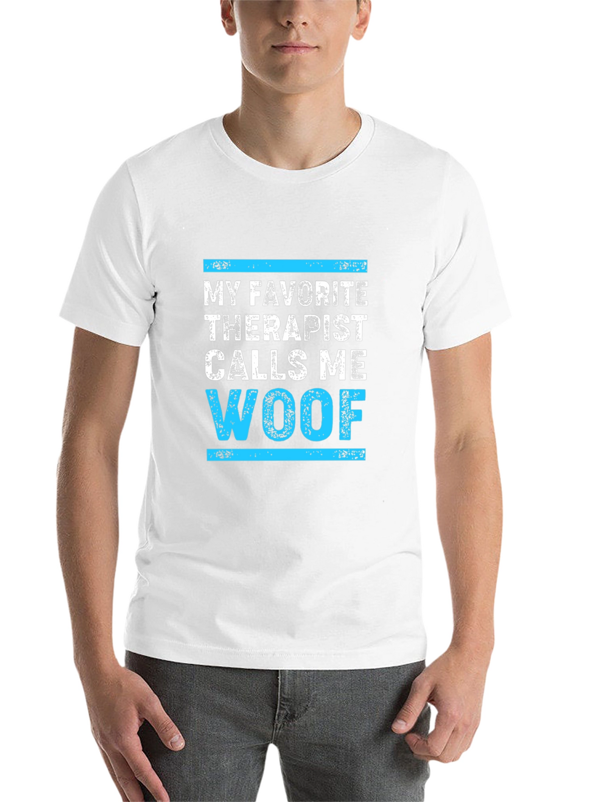 Woof Therapist Humor T-Shirt