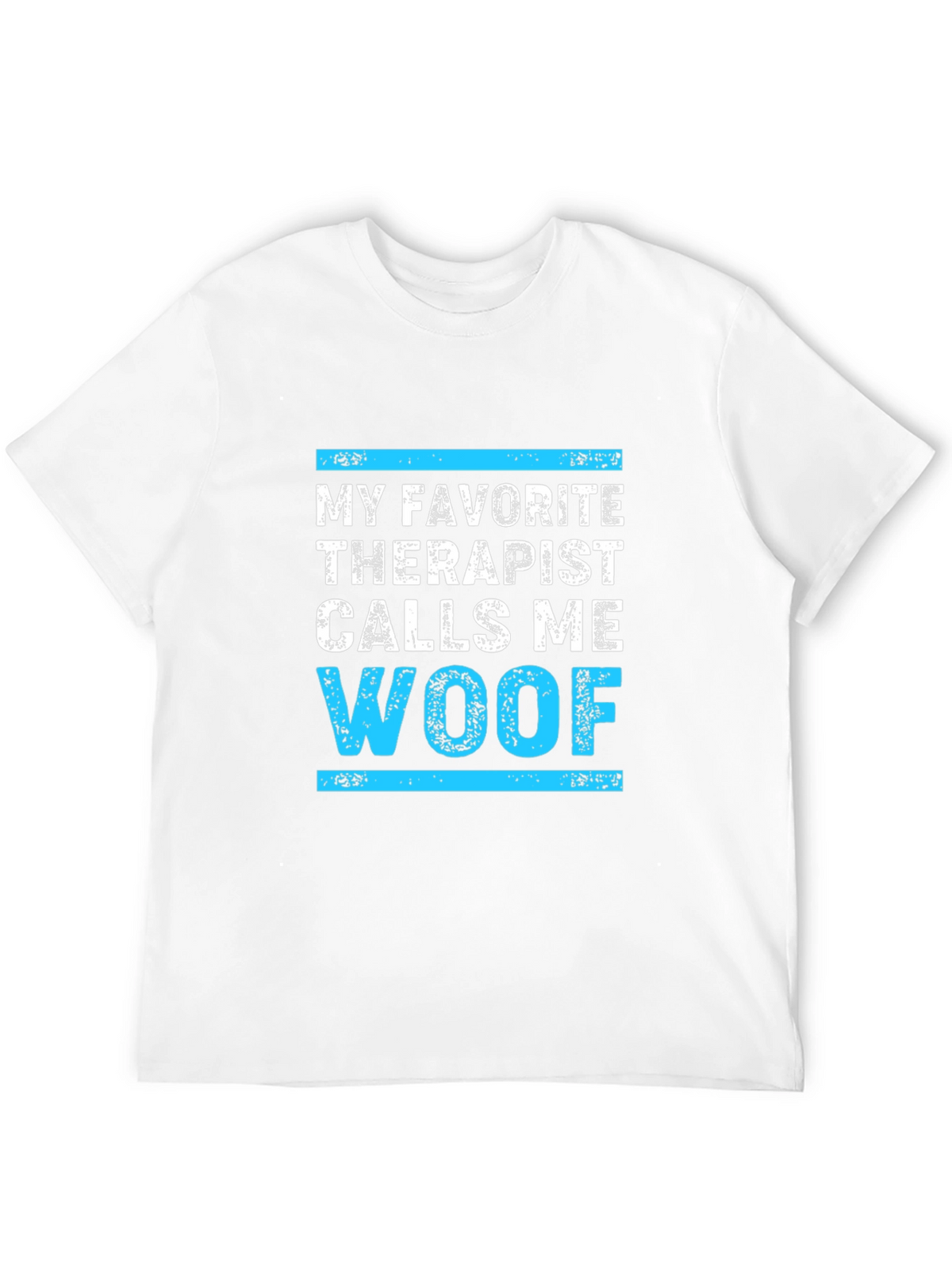 Woof Therapist Humor T-Shirt