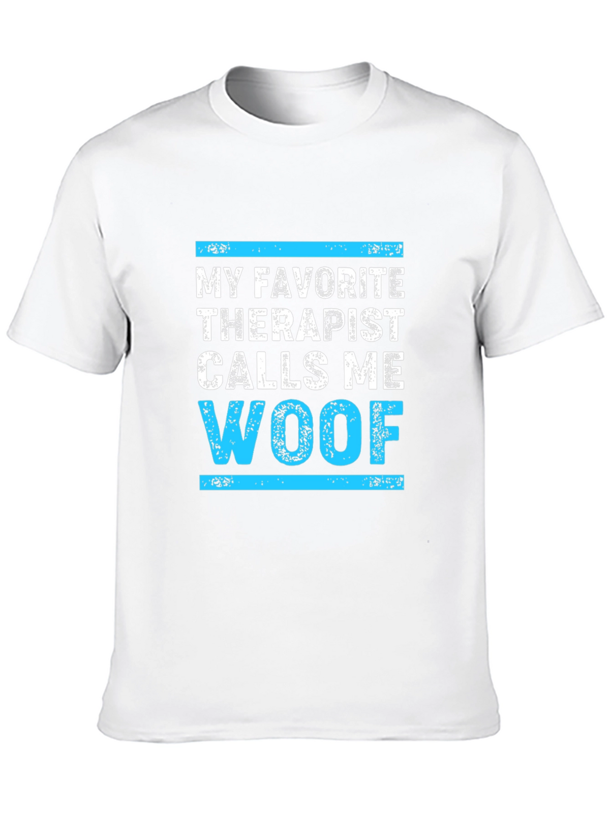 Woof Therapist Humor T-Shirt