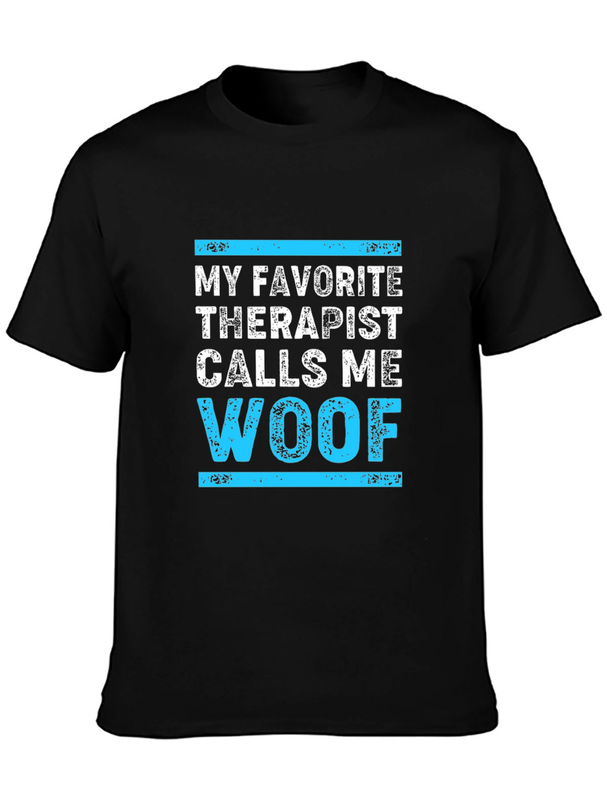 Woof Therapist Humor T-Shirt