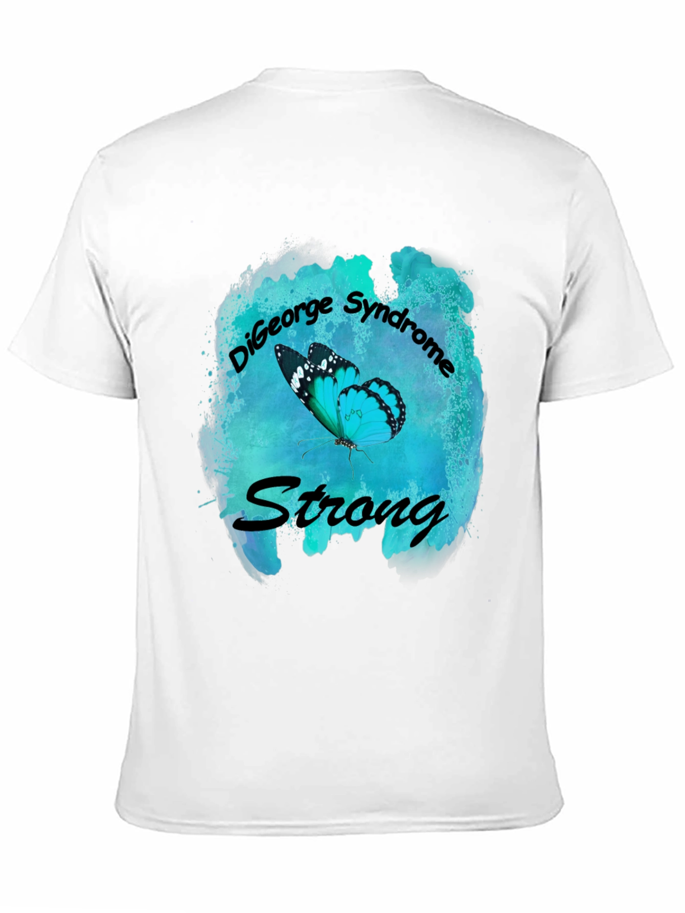 DiGeorge Syndrome Awareness Butterfly T-Shirt