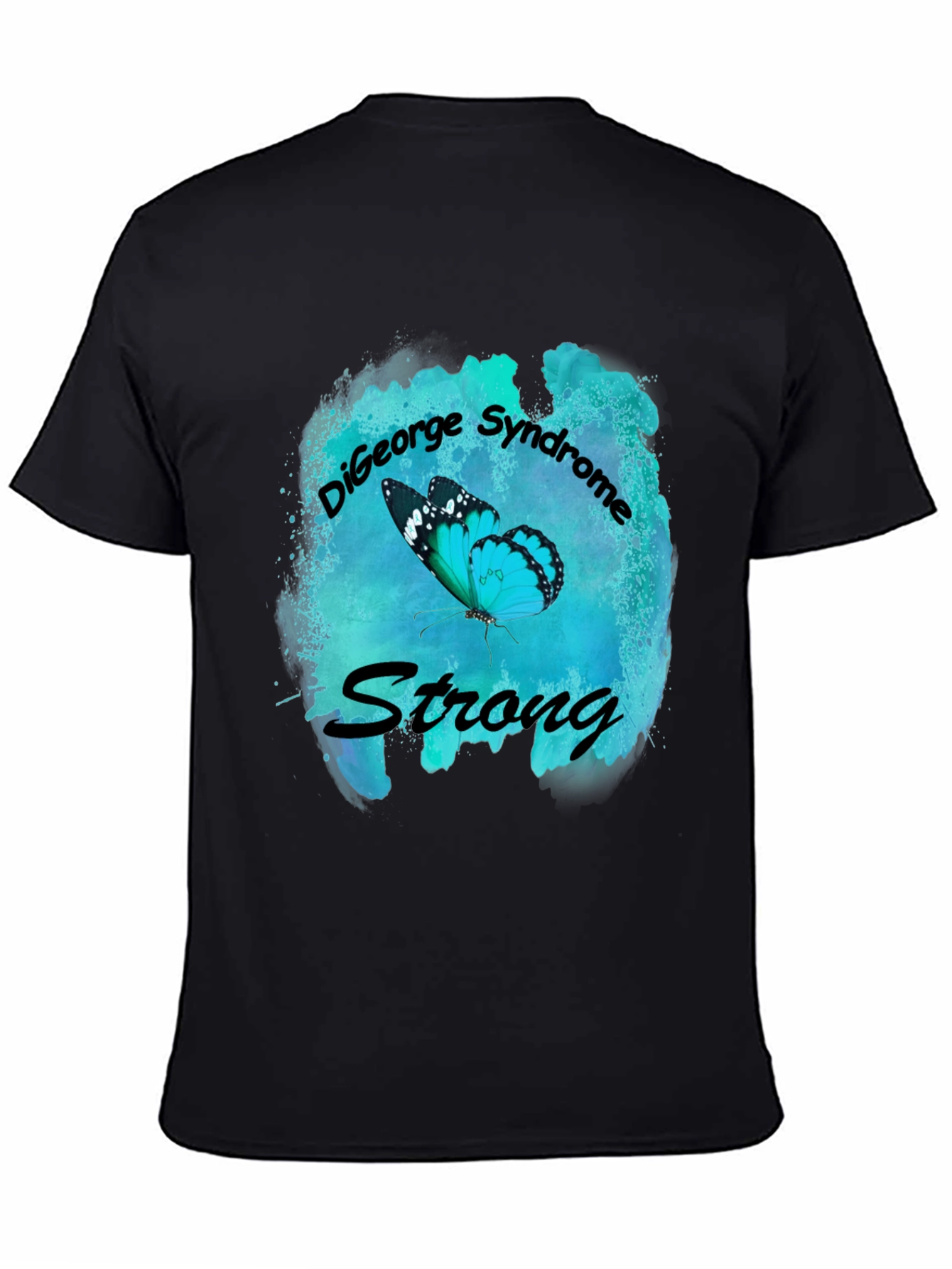 DiGeorge Syndrome Awareness Butterfly T-Shirt