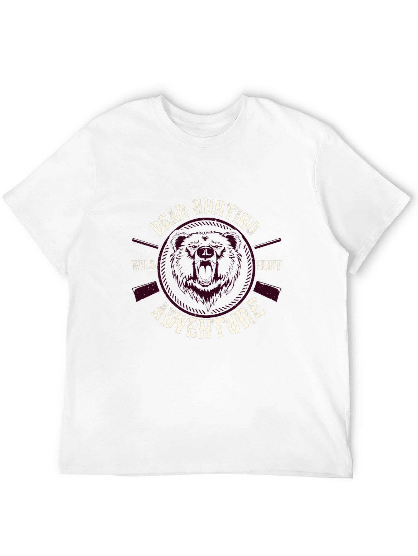 Bear Hunting Adventure Graphic T-Shirt