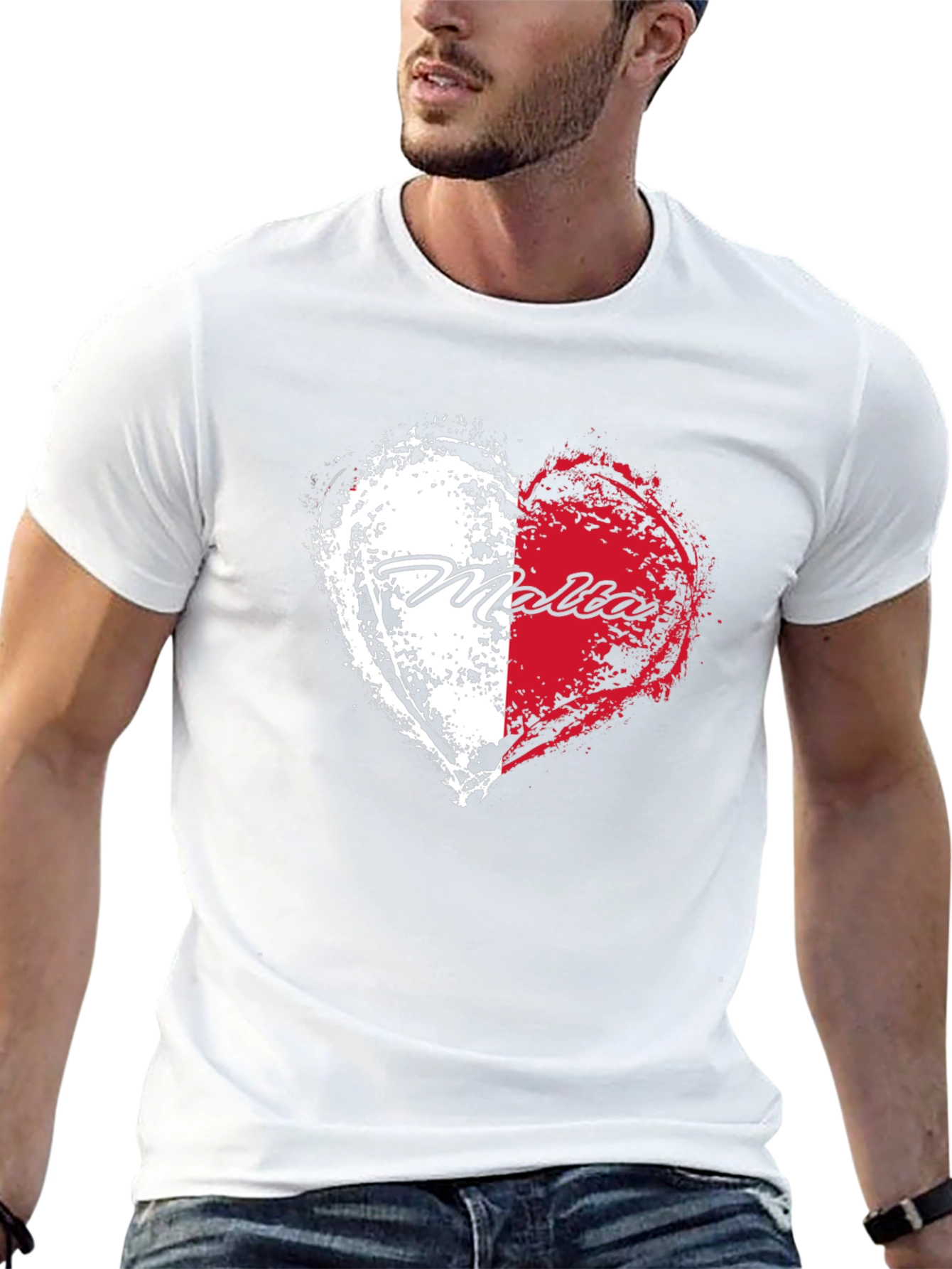 Malta Heart Flag T-Shirt