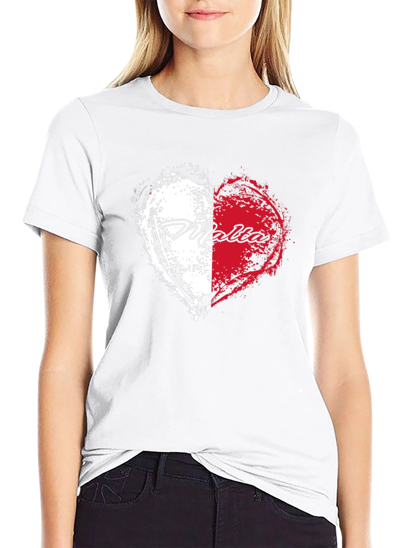 Malta Heart Flag T-Shirt