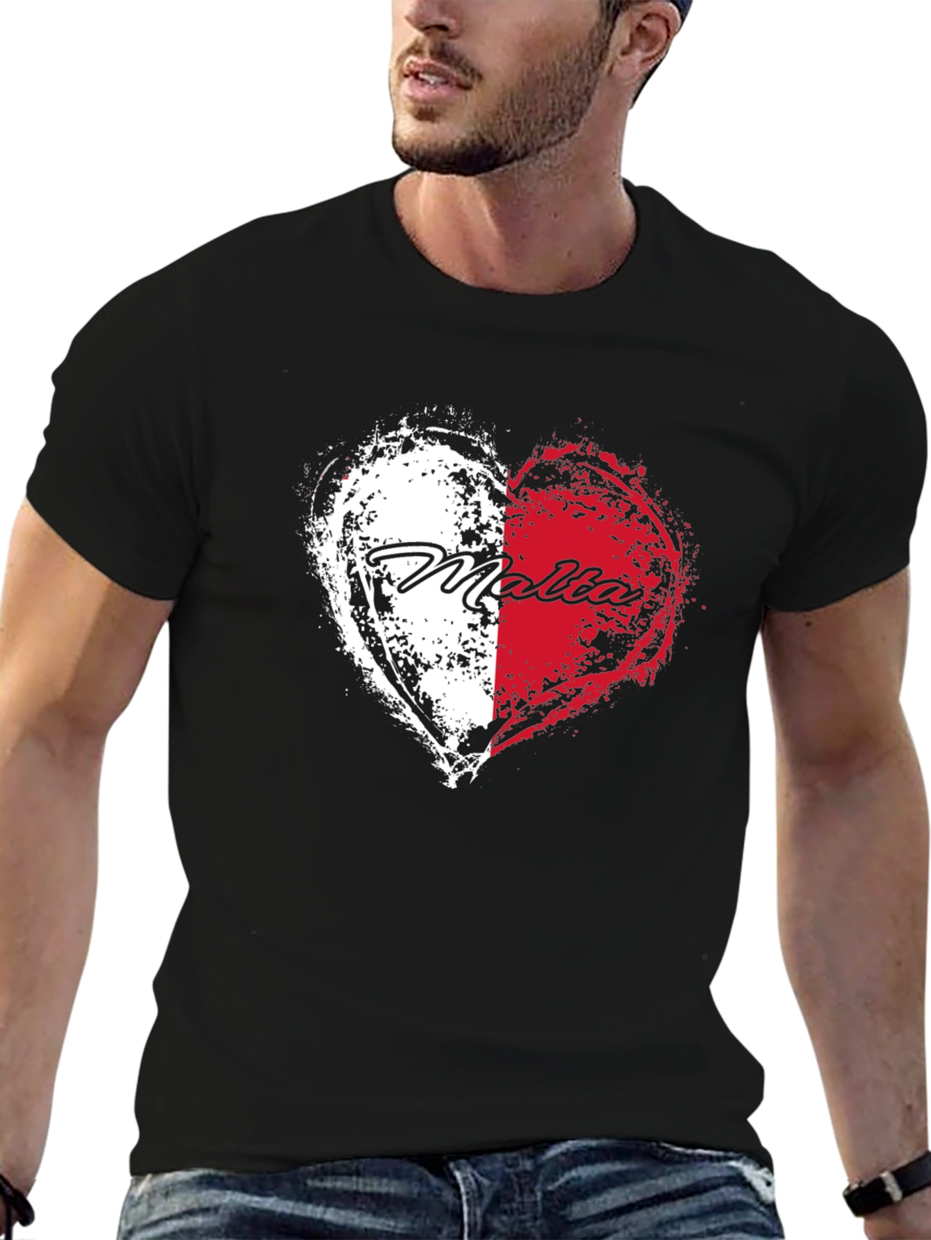 Malta Heart Flag T-Shirt