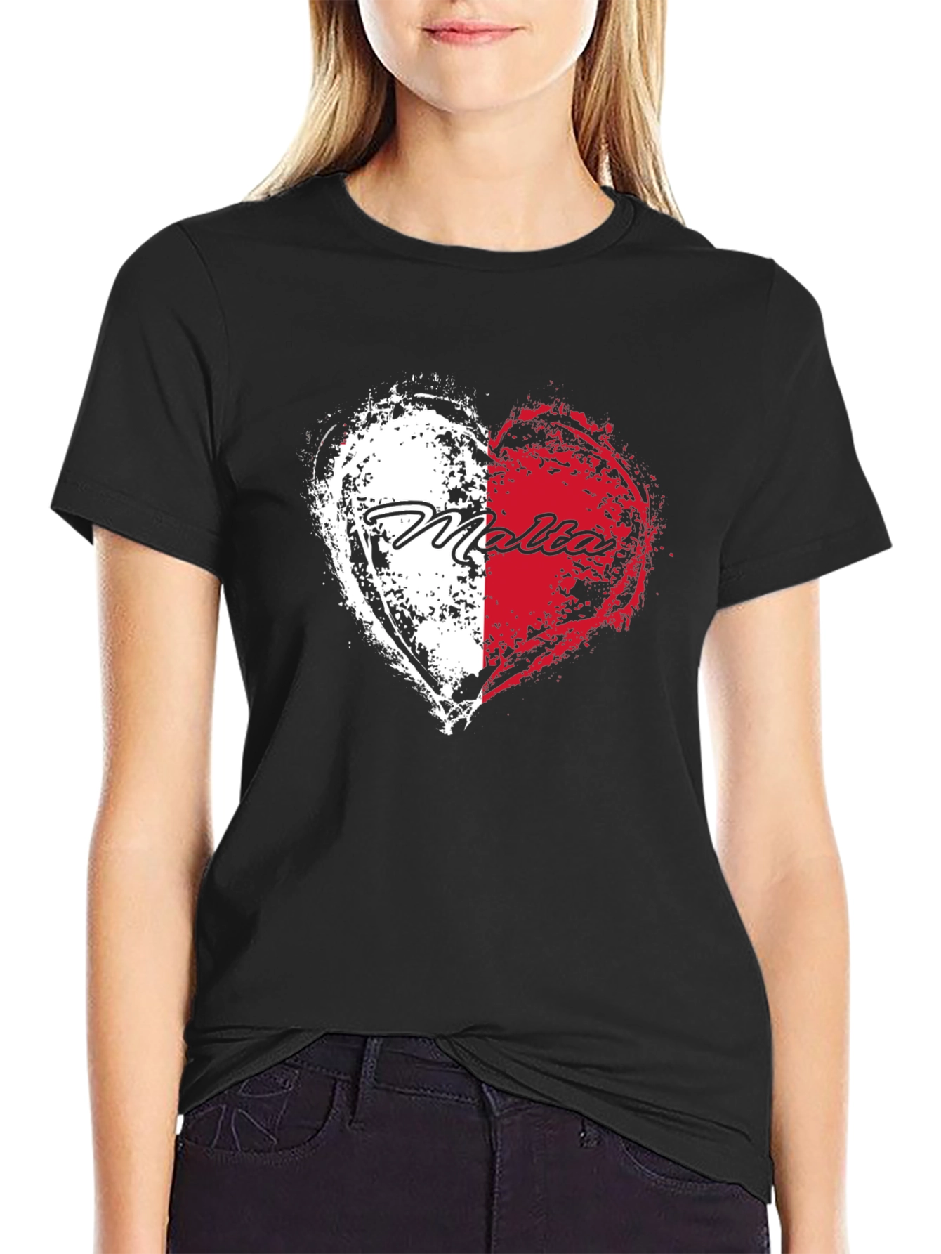 Malta Heart Flag T-Shirt