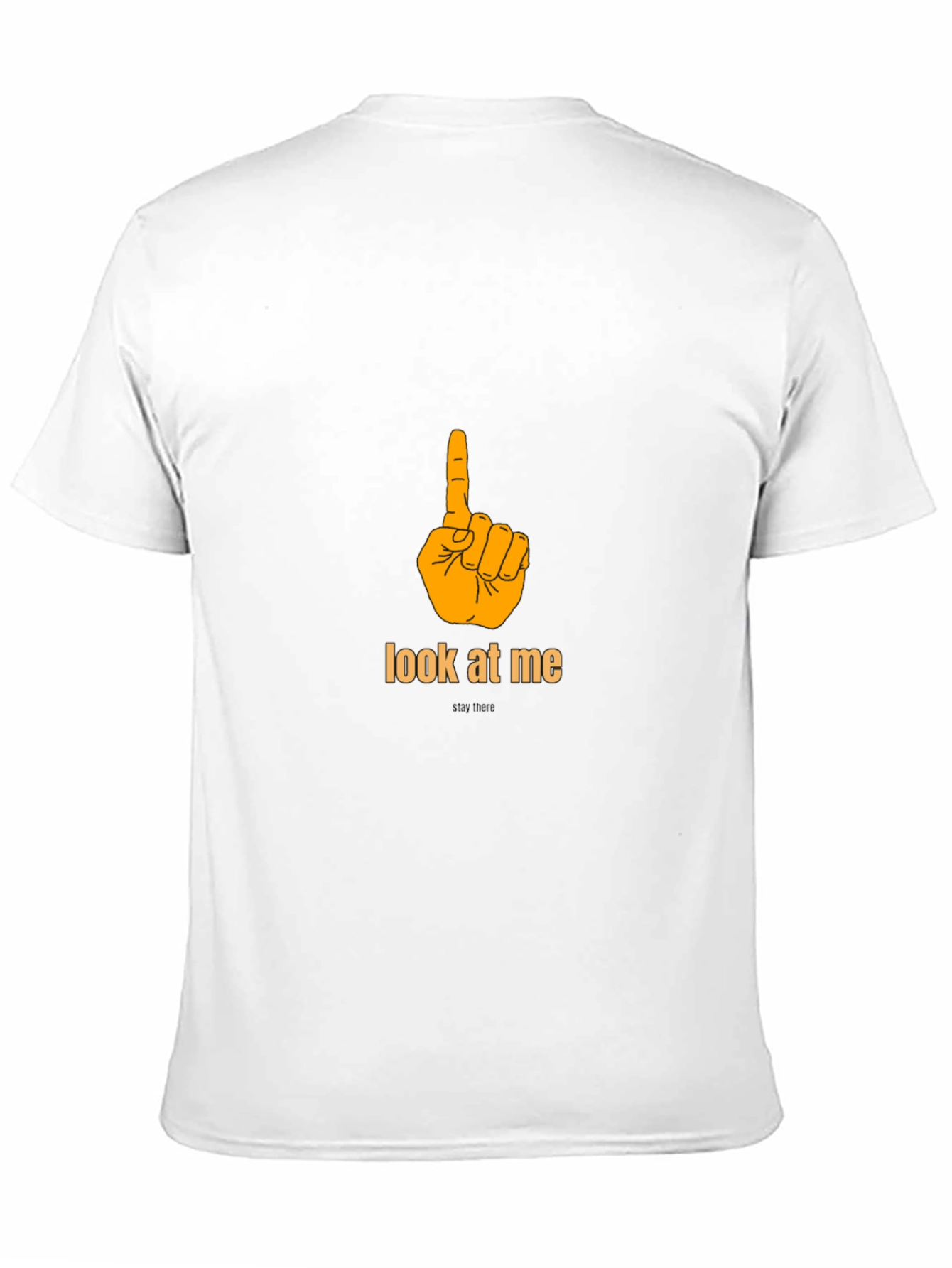 Look at Me T-Shirt - Pointing Finger Design