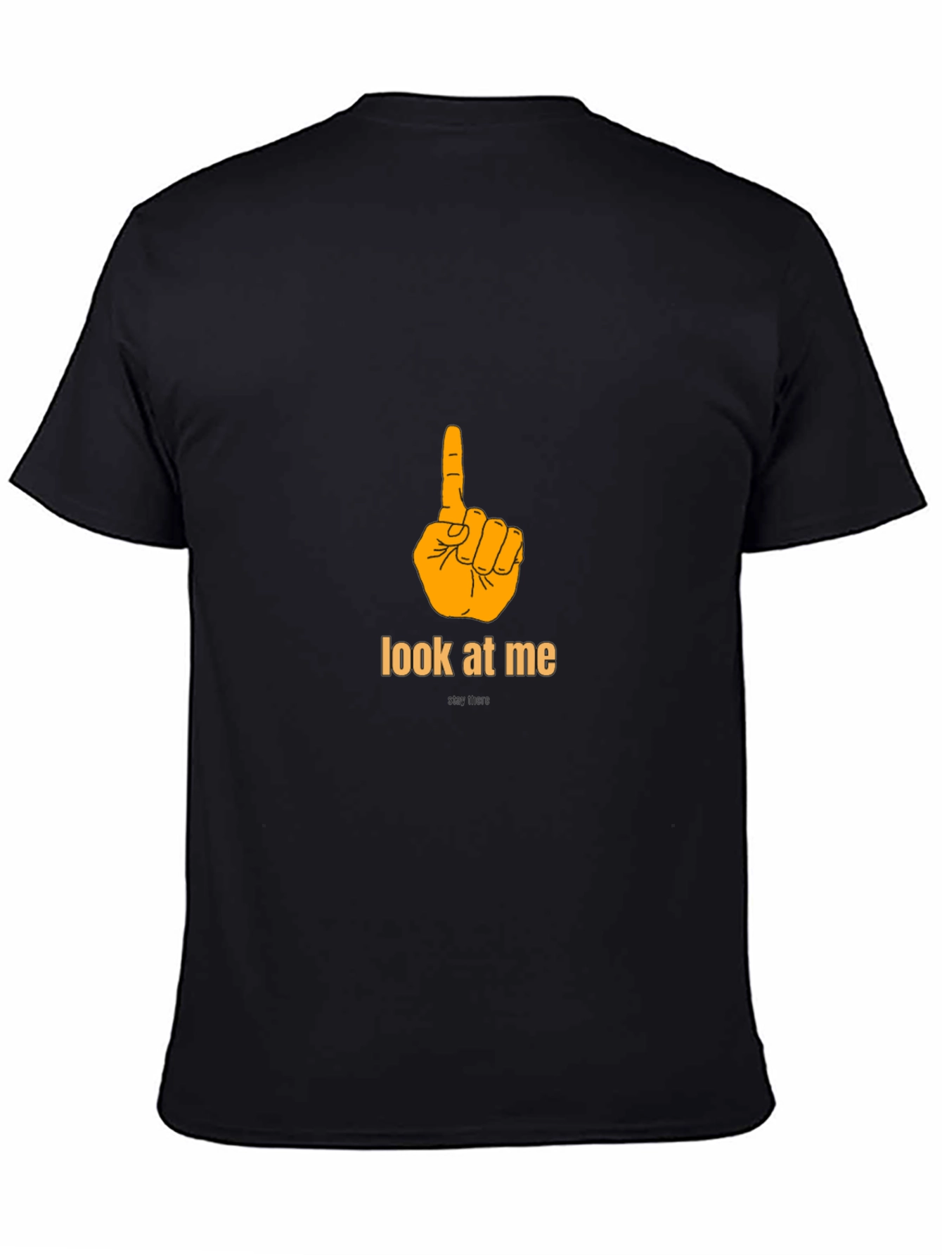 Look at Me T-Shirt - Pointing Finger Design