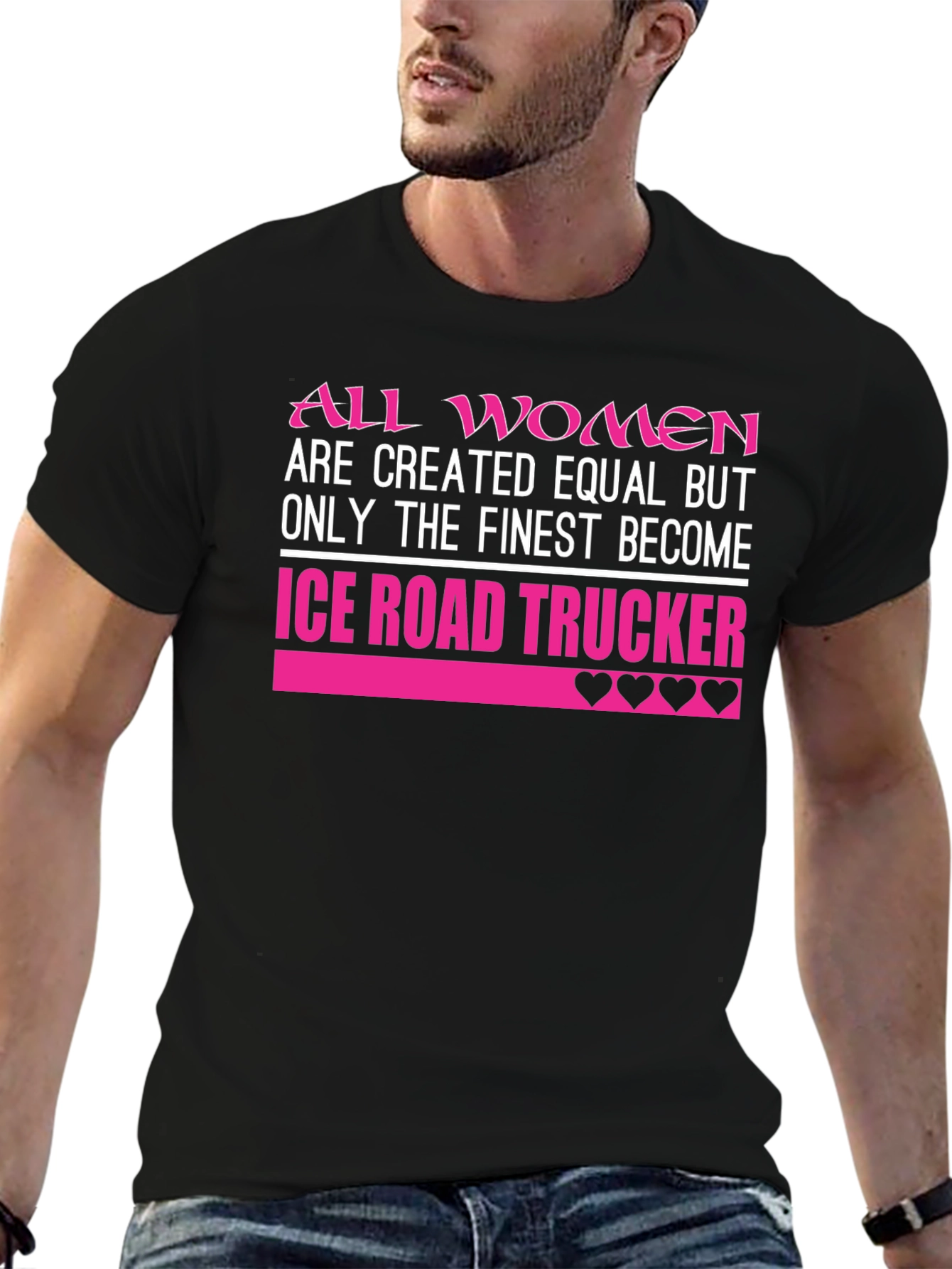 Ice Road Trucker Womens T-Shirt