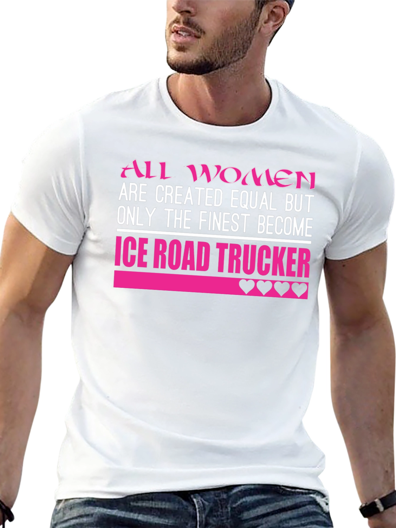 Ice Road Trucker Womens T-Shirt
