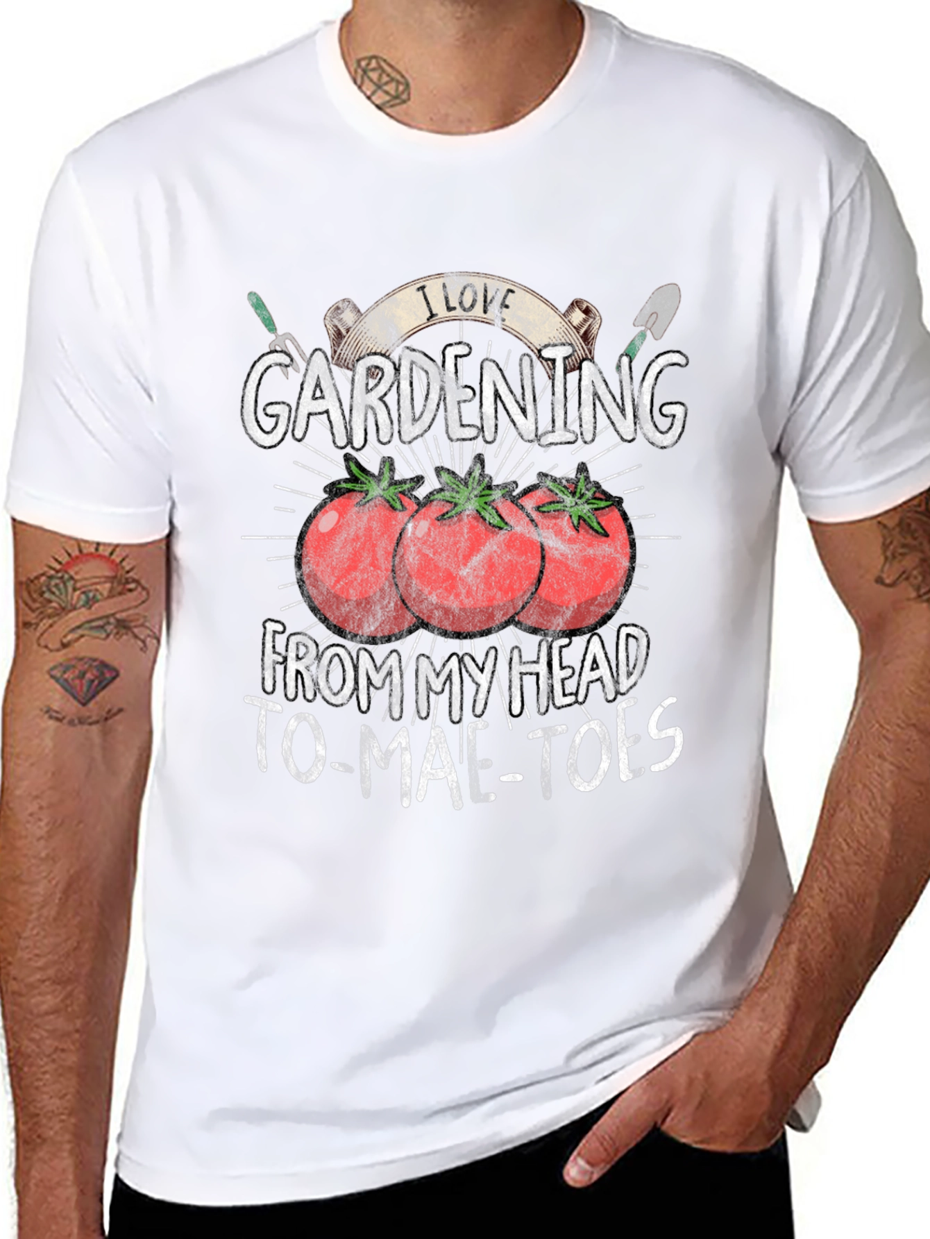Gardening Lover T-Shirt - Head to Tomatoes
