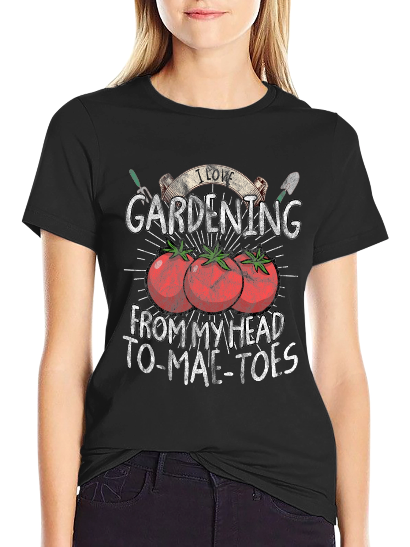 Gardening Lover T-Shirt - Head to Tomatoes
