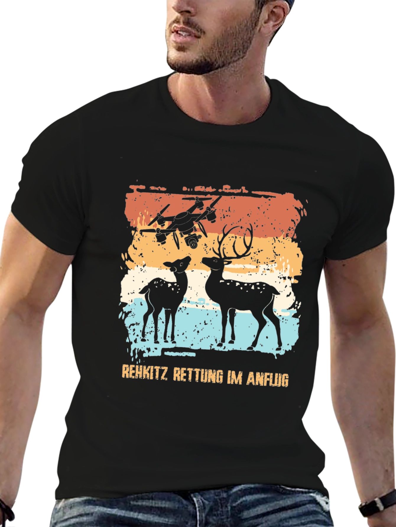 Drone Deer Rescue T-Shirt