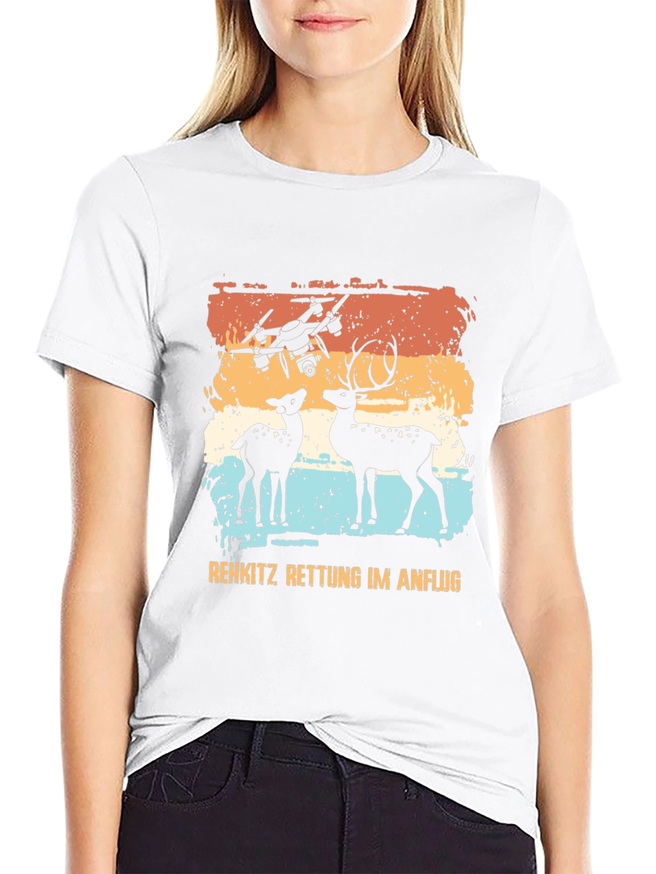 Drone Deer Rescue T-Shirt
