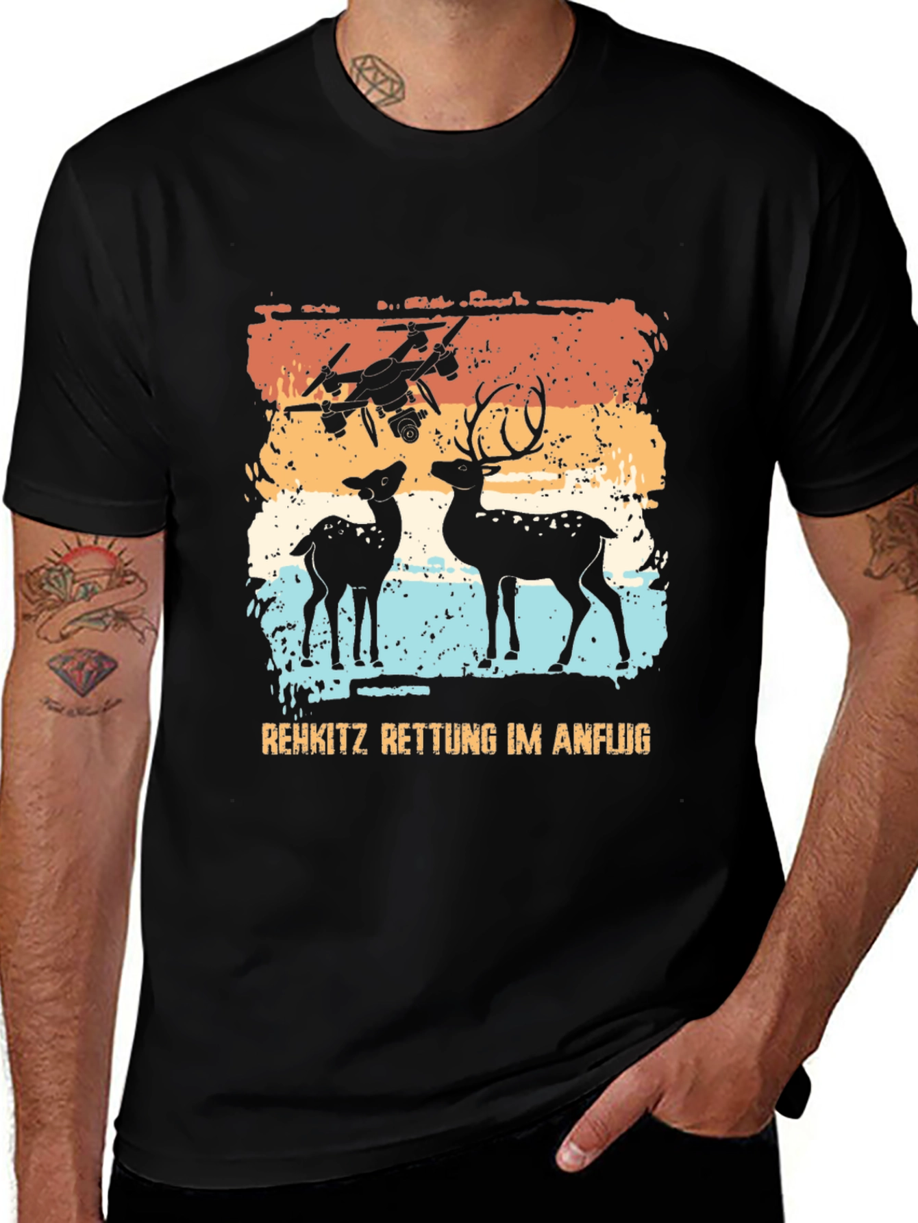 Drone Deer Rescue T-Shirt
