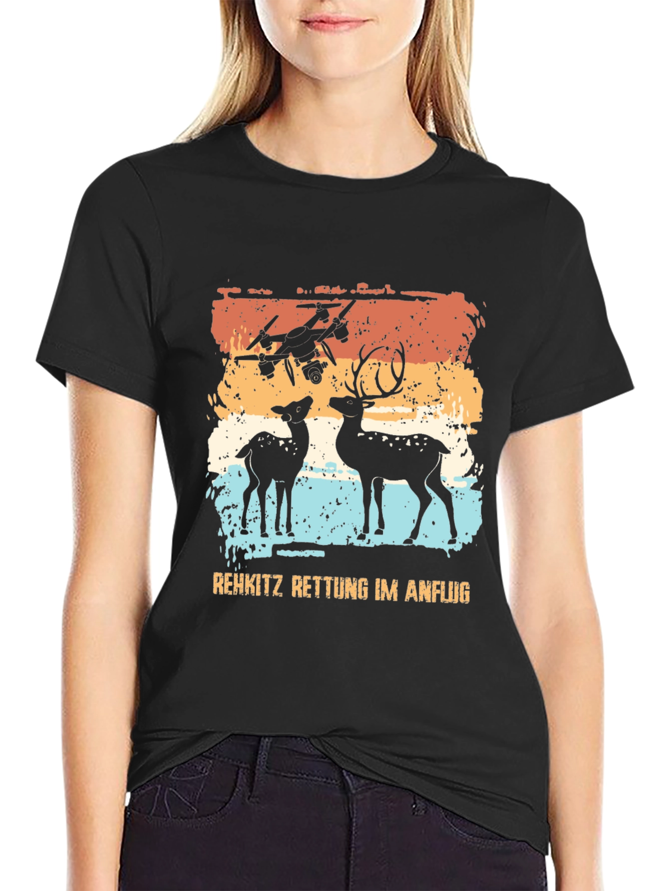 Drone Deer Rescue T-Shirt