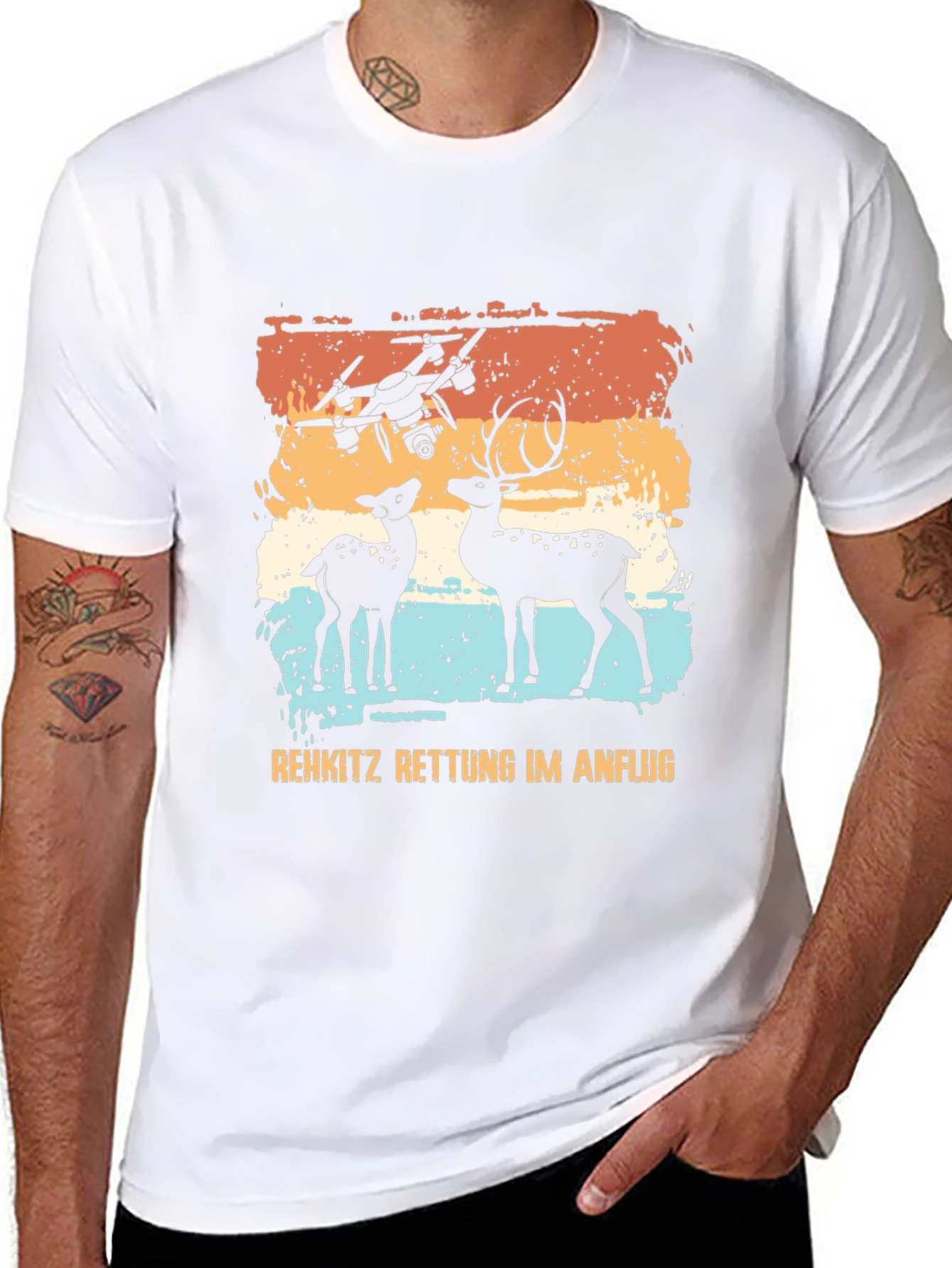 Drone Deer Rescue T-Shirt