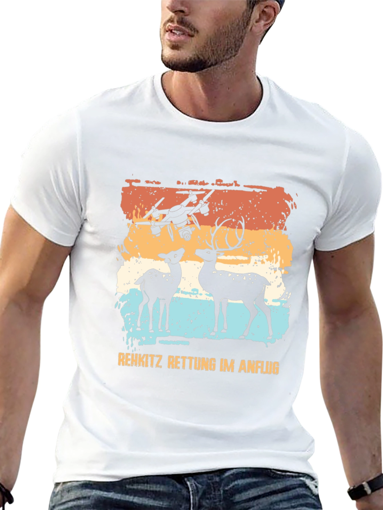 Drone Deer Rescue T-Shirt