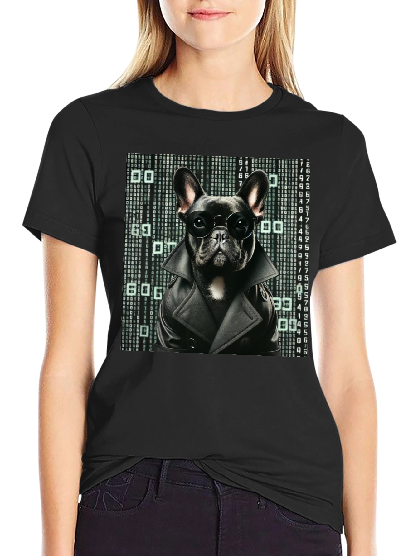 Matrix Dog T-Shirt - Geek Chic