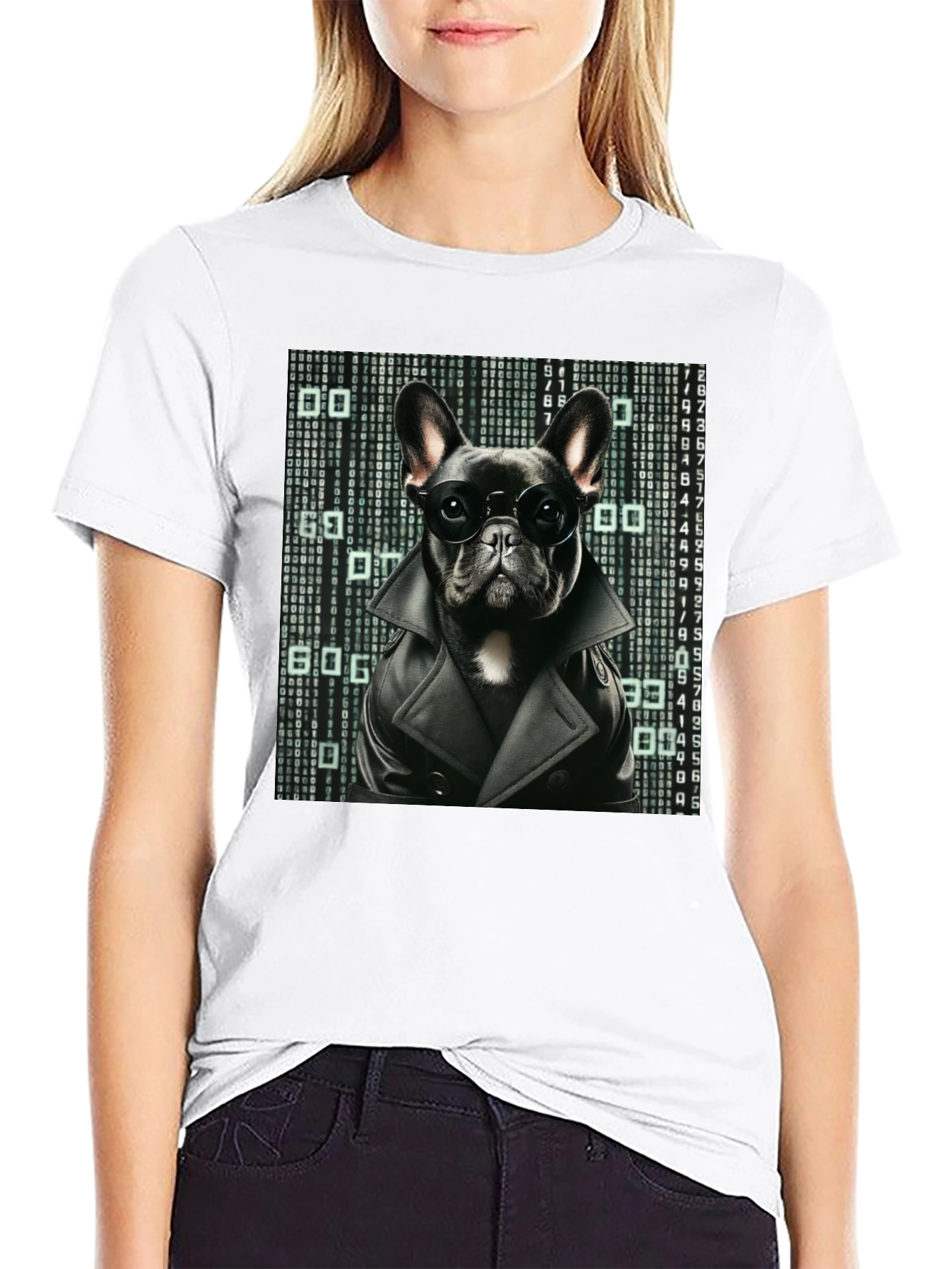 Matrix Dog T-Shirt - Geek Chic
