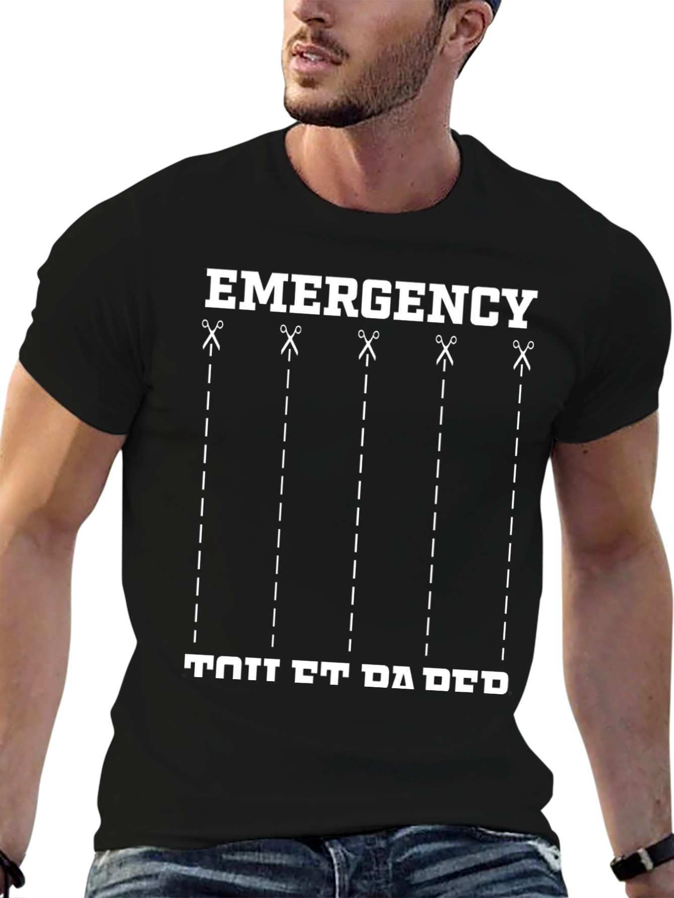 Emergency Dad Jokes T-Shirt - Funny Fathers Day Tee