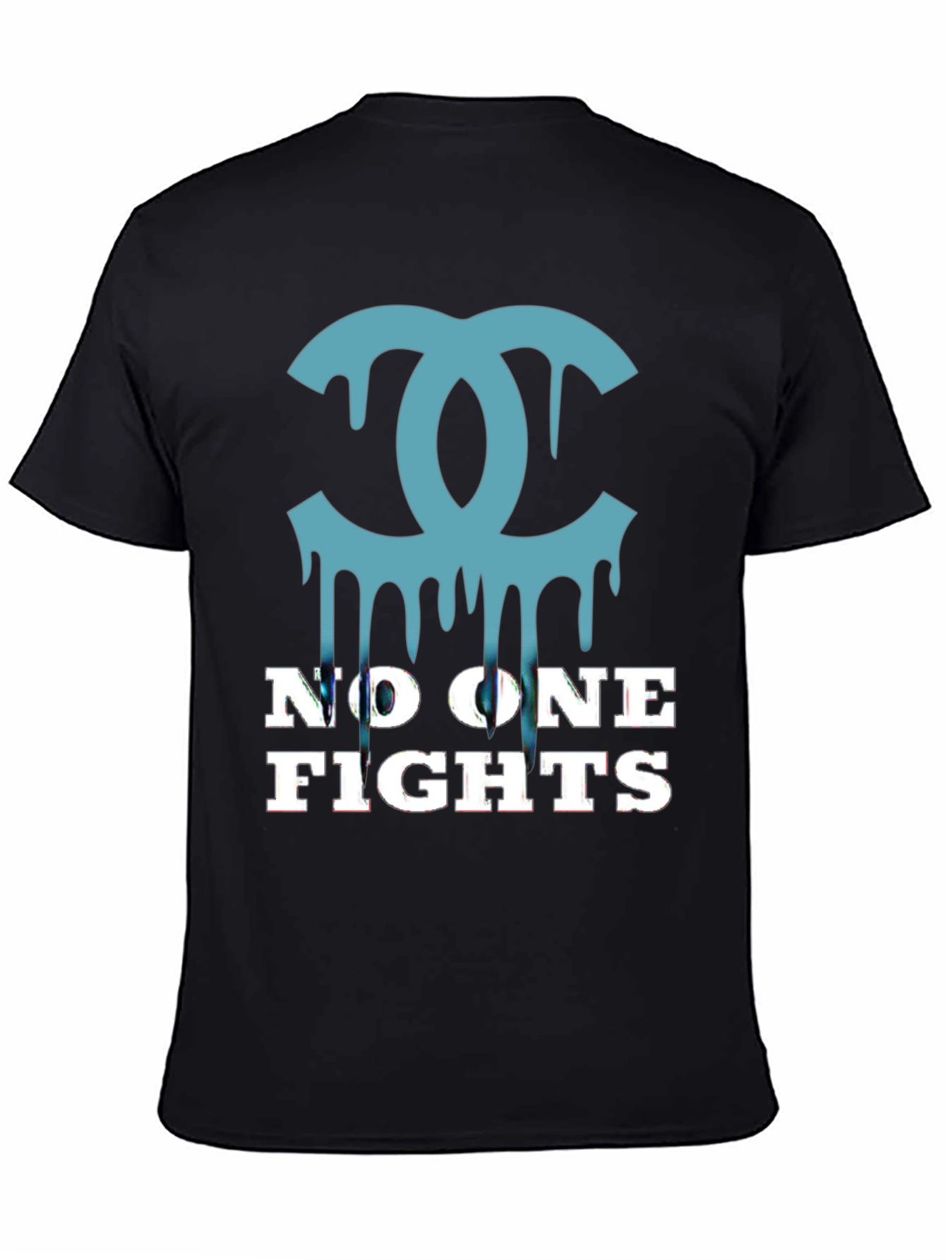 Statement Tee: No One Fights Fashion Tee