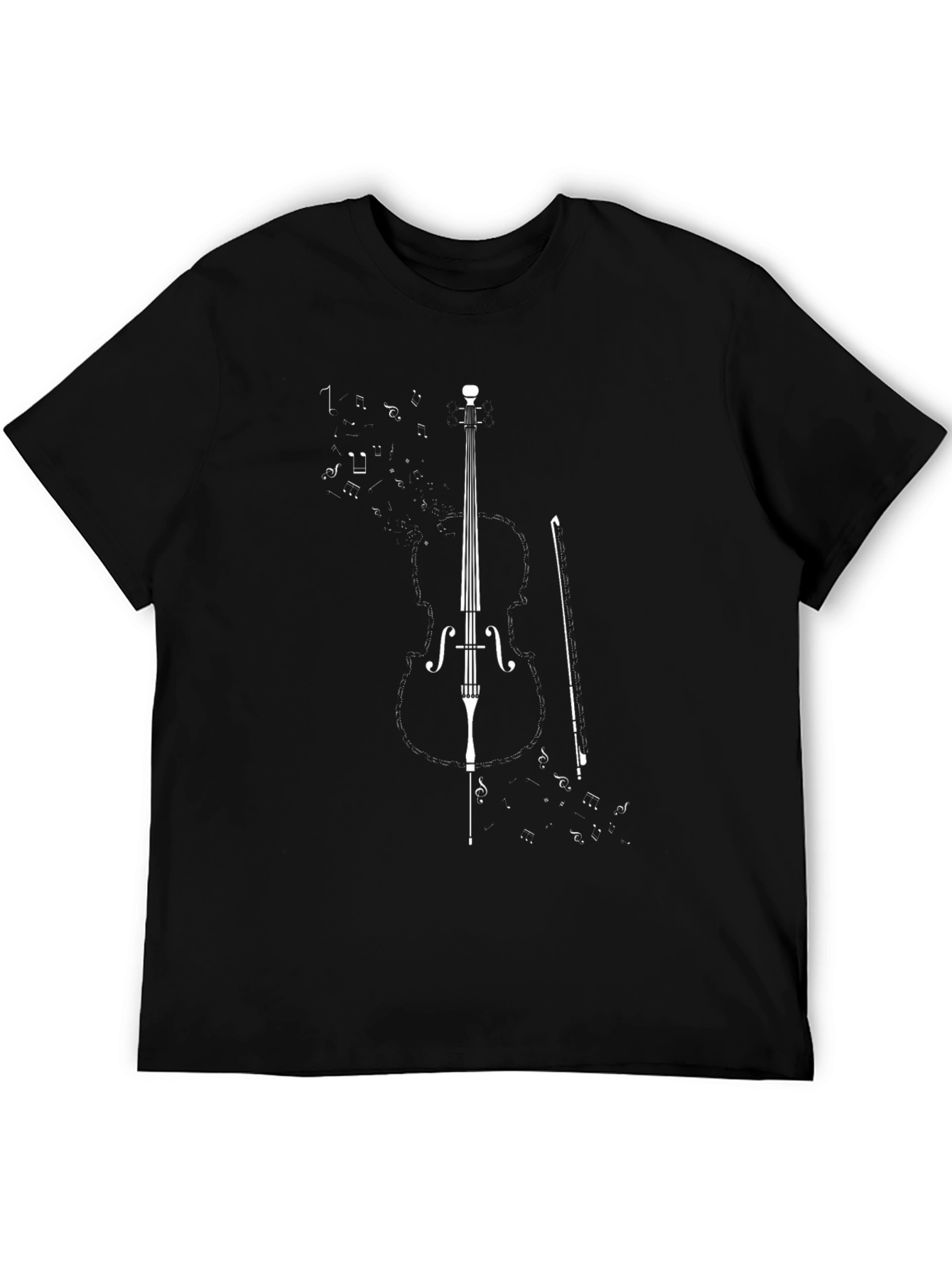 Musical Cello Graphic T-Shirt