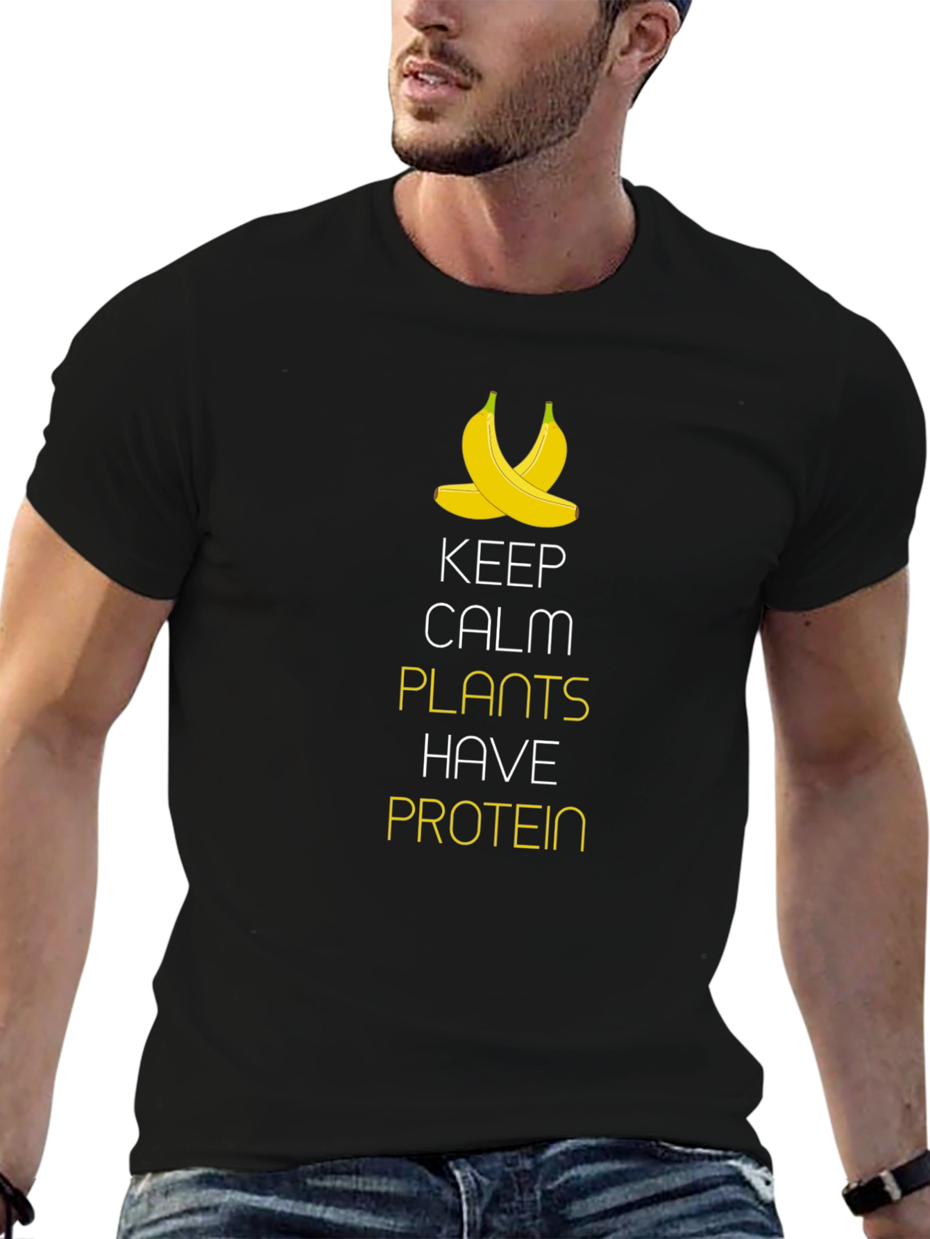 Keep Calm Plants Have Protein T-Shirt