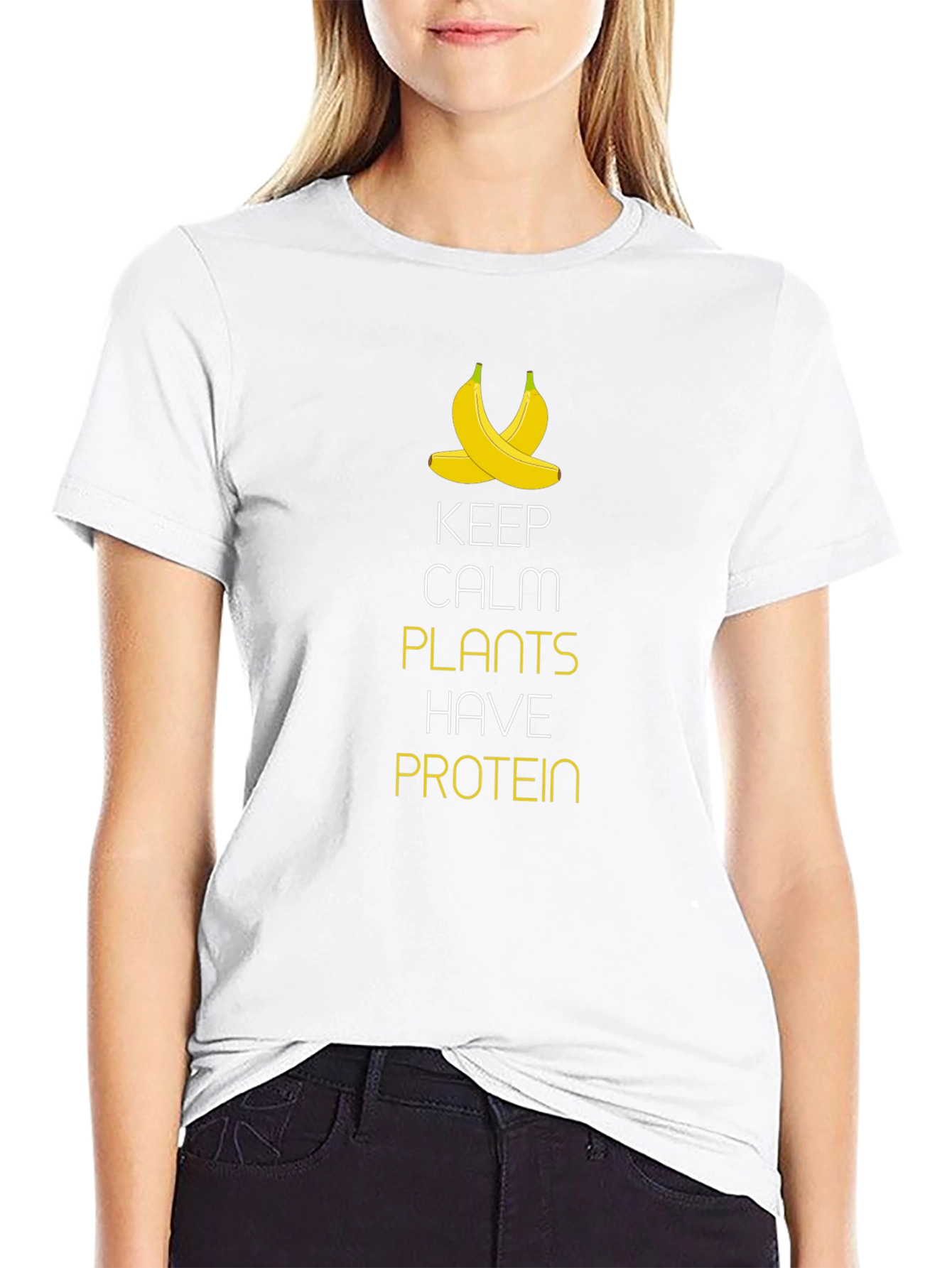 Keep Calm Plants Have Protein T-Shirt