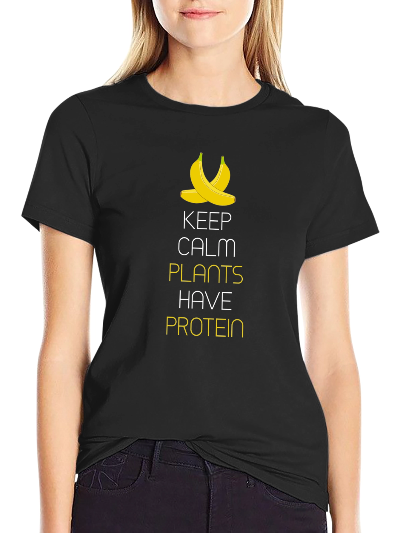 Keep Calm Plants Have Protein T-Shirt