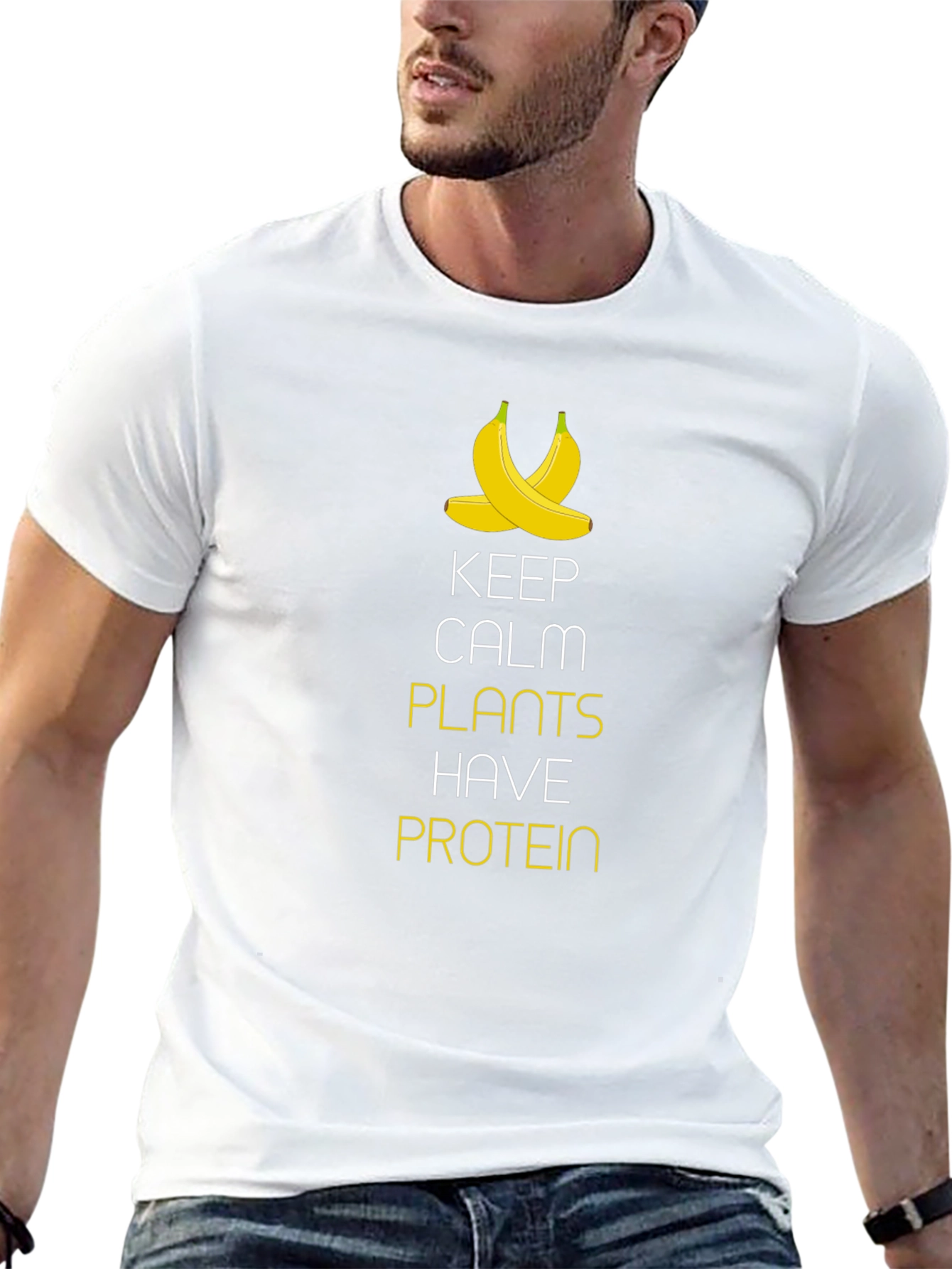 Keep Calm Plants Have Protein T-Shirt