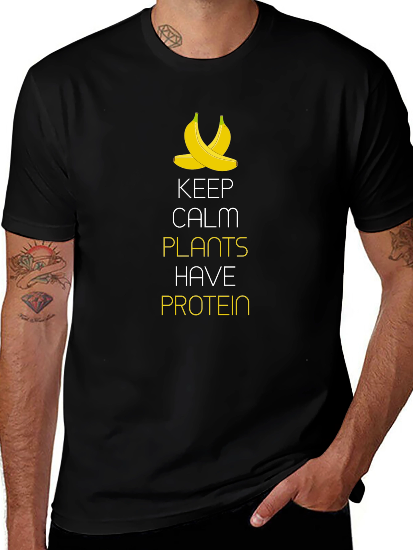 Keep Calm Plants Have Protein T-Shirt