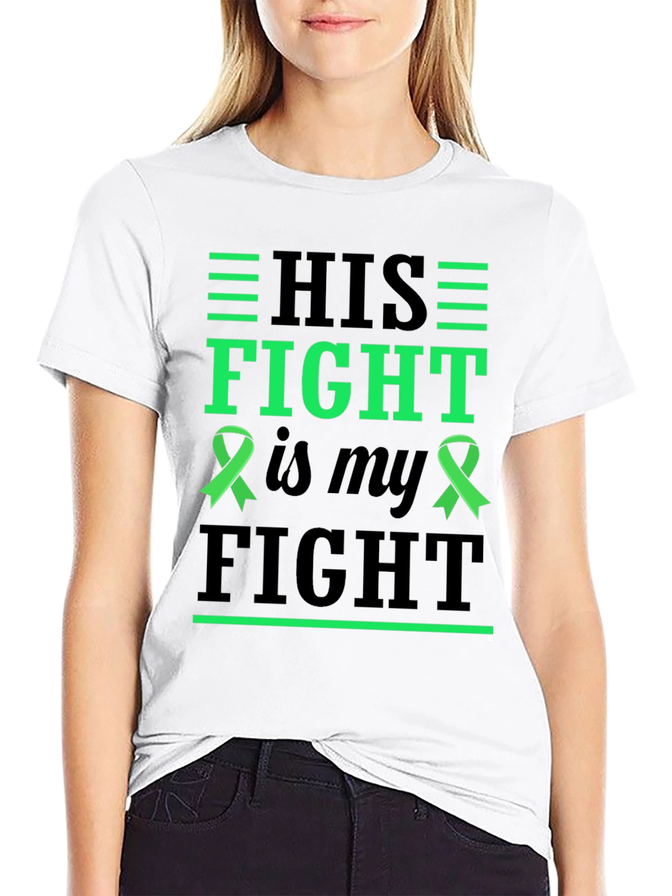 His Fight is My Fight Awareness T-Shirt