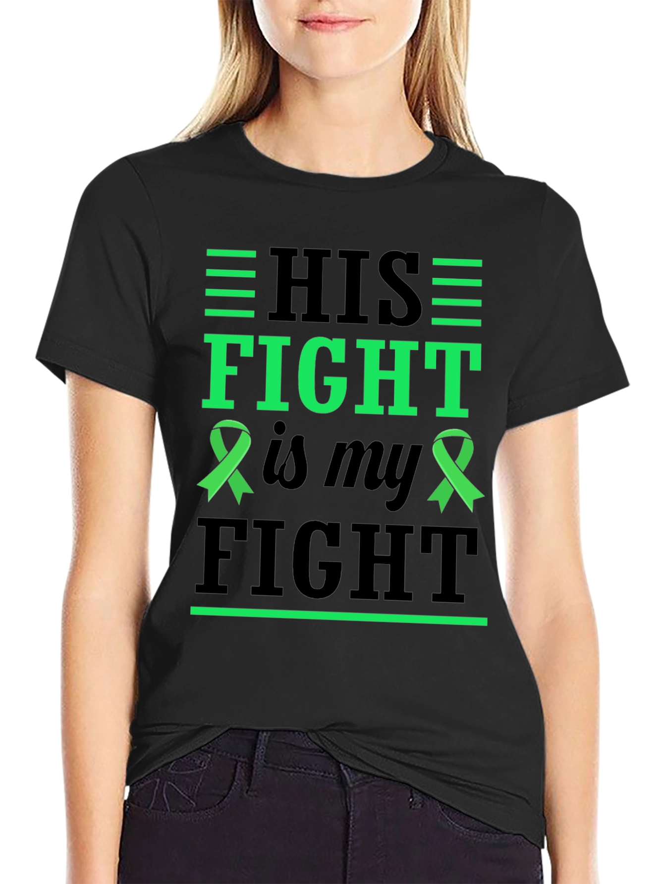 His Fight is My Fight Awareness T-Shirt