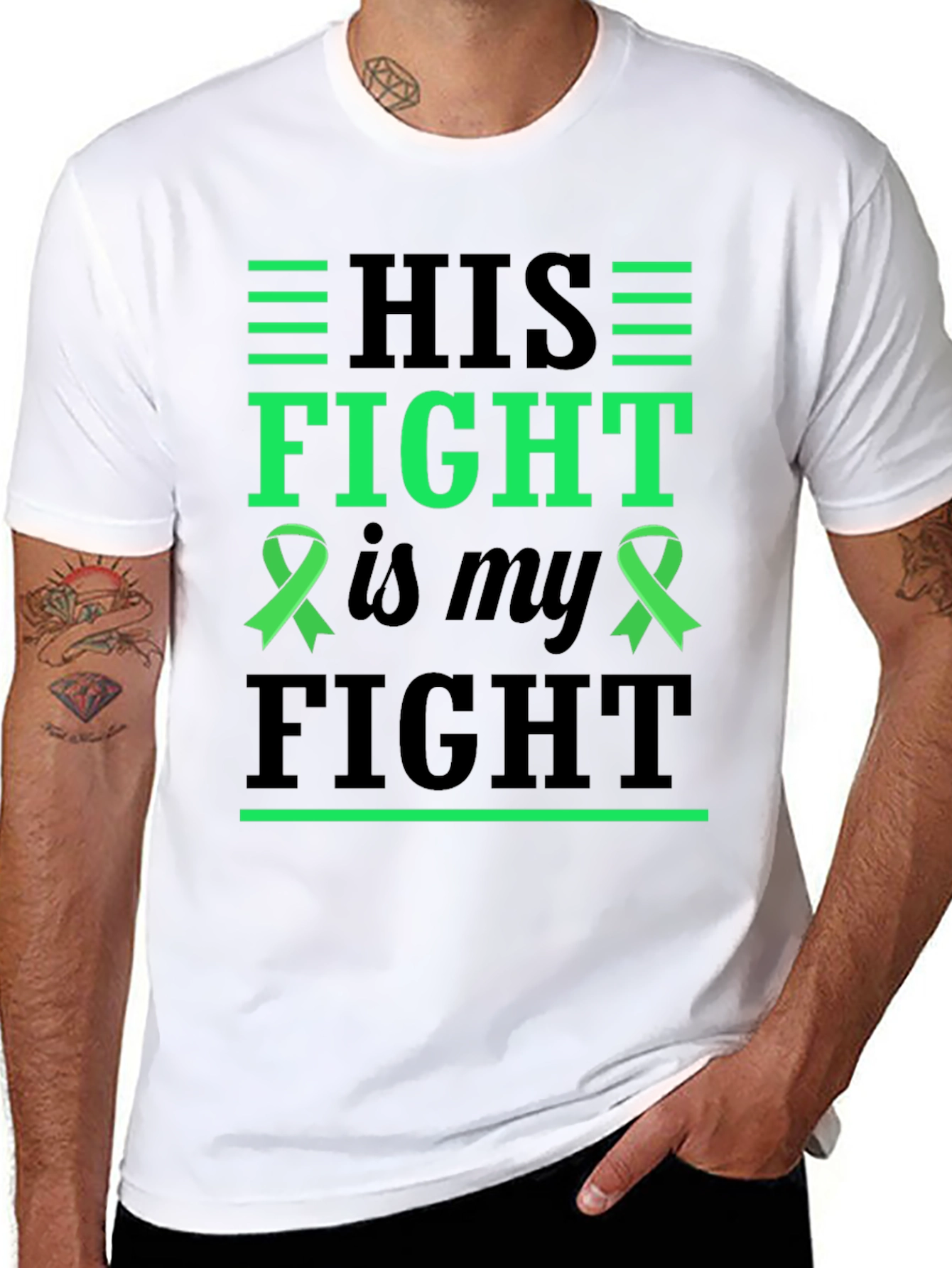His Fight is My Fight Awareness T-Shirt