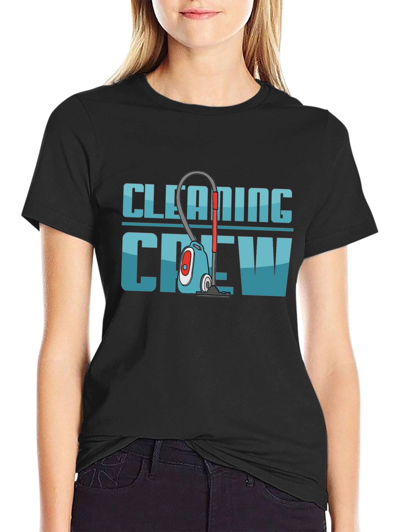 Cleaning Crew T-Shirt Funny Janitor Tee