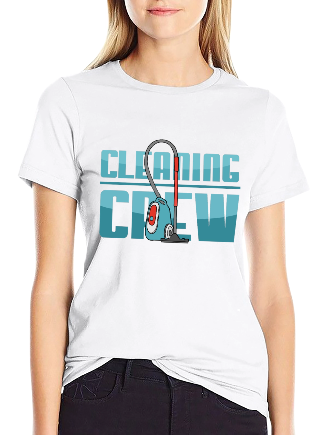 Cleaning Crew T-Shirt Funny Janitor Tee