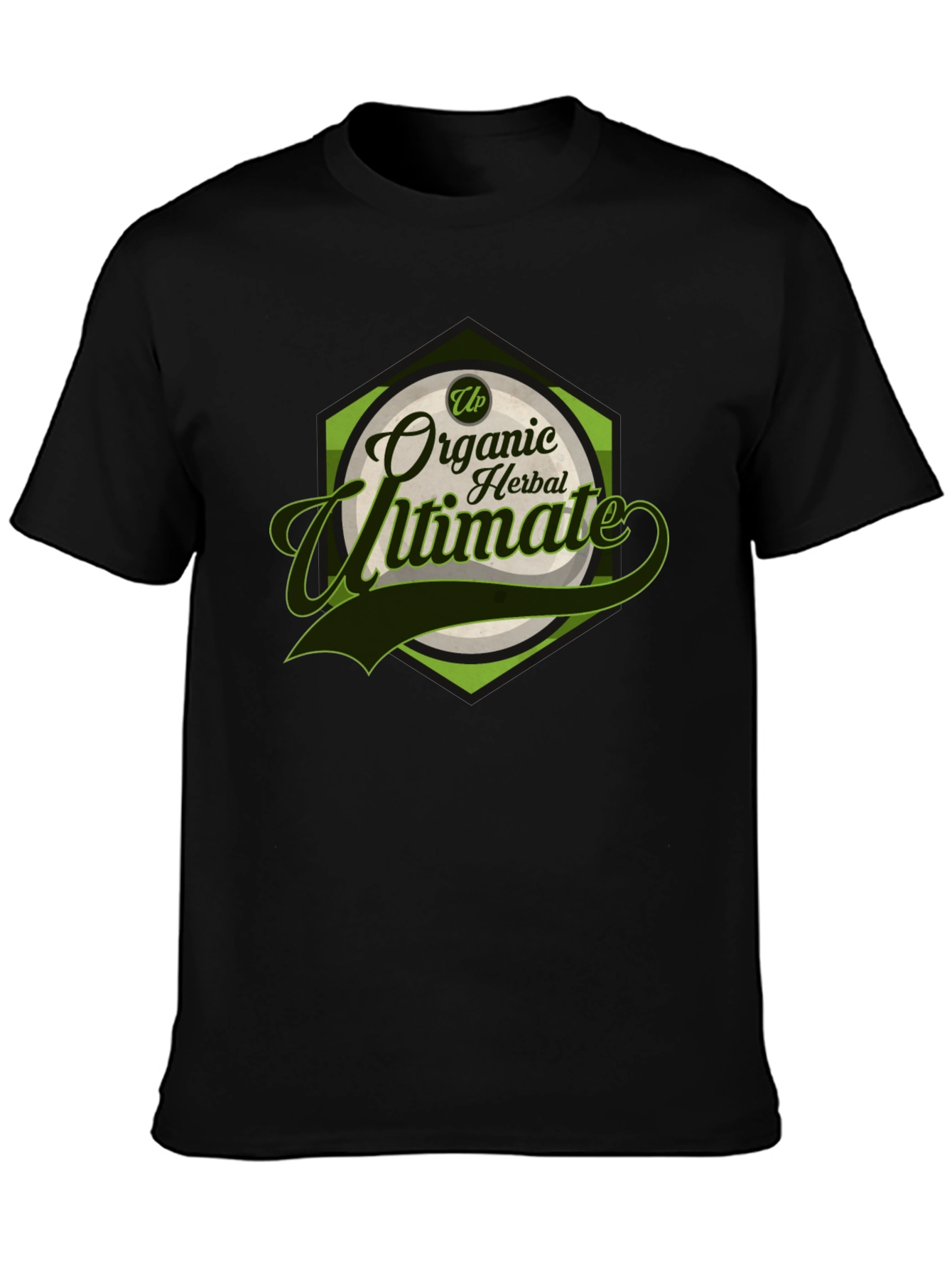 Organic Herbal Ultimate T-Shirt Black