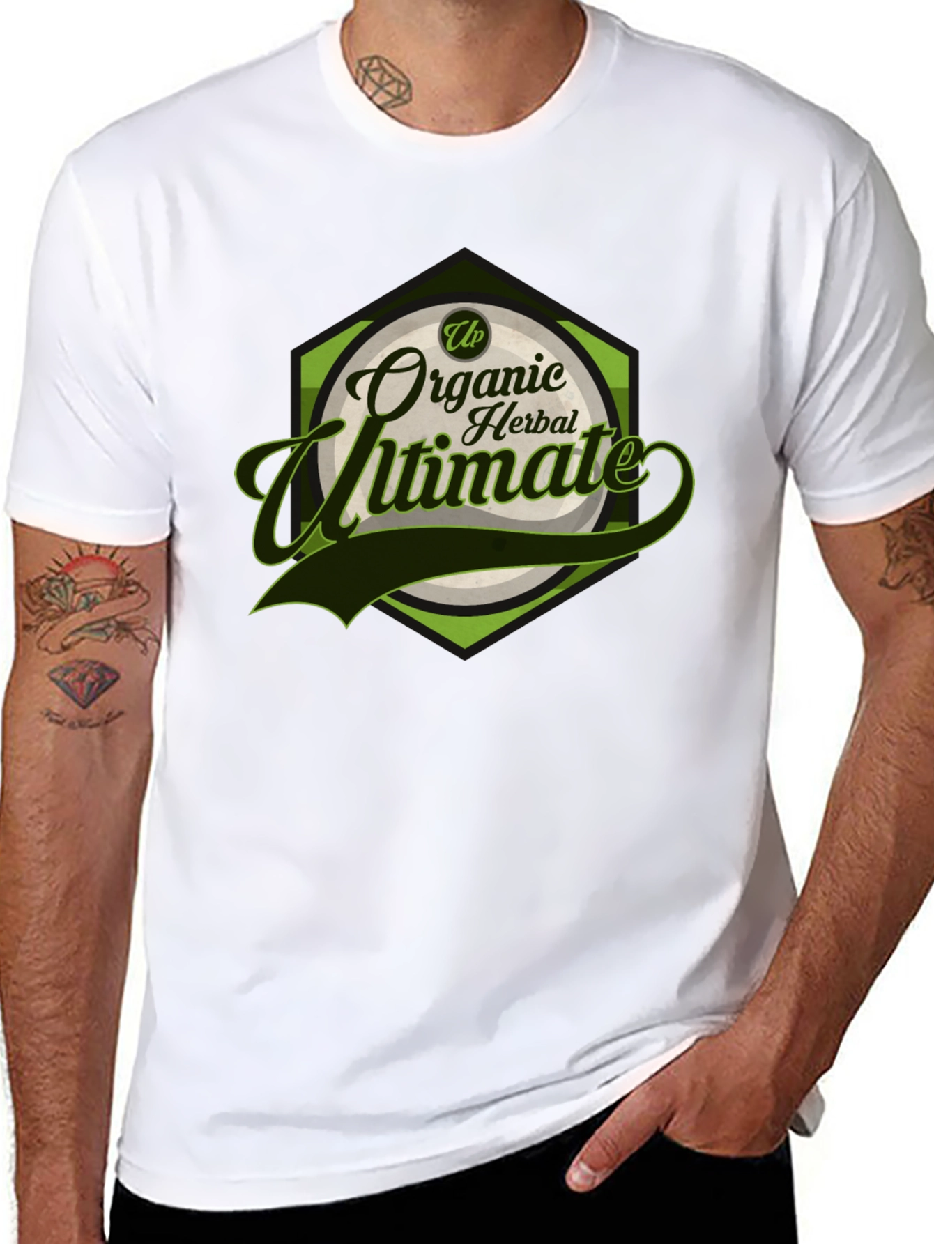 Organic Herbal Ultimate T-Shirt Black