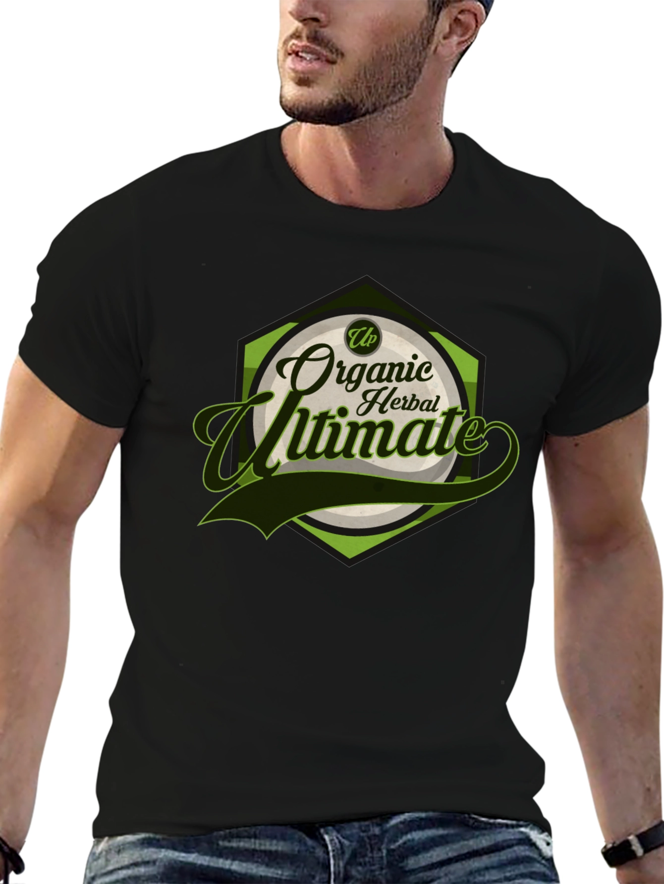 Organic Herbal Ultimate T-Shirt Black