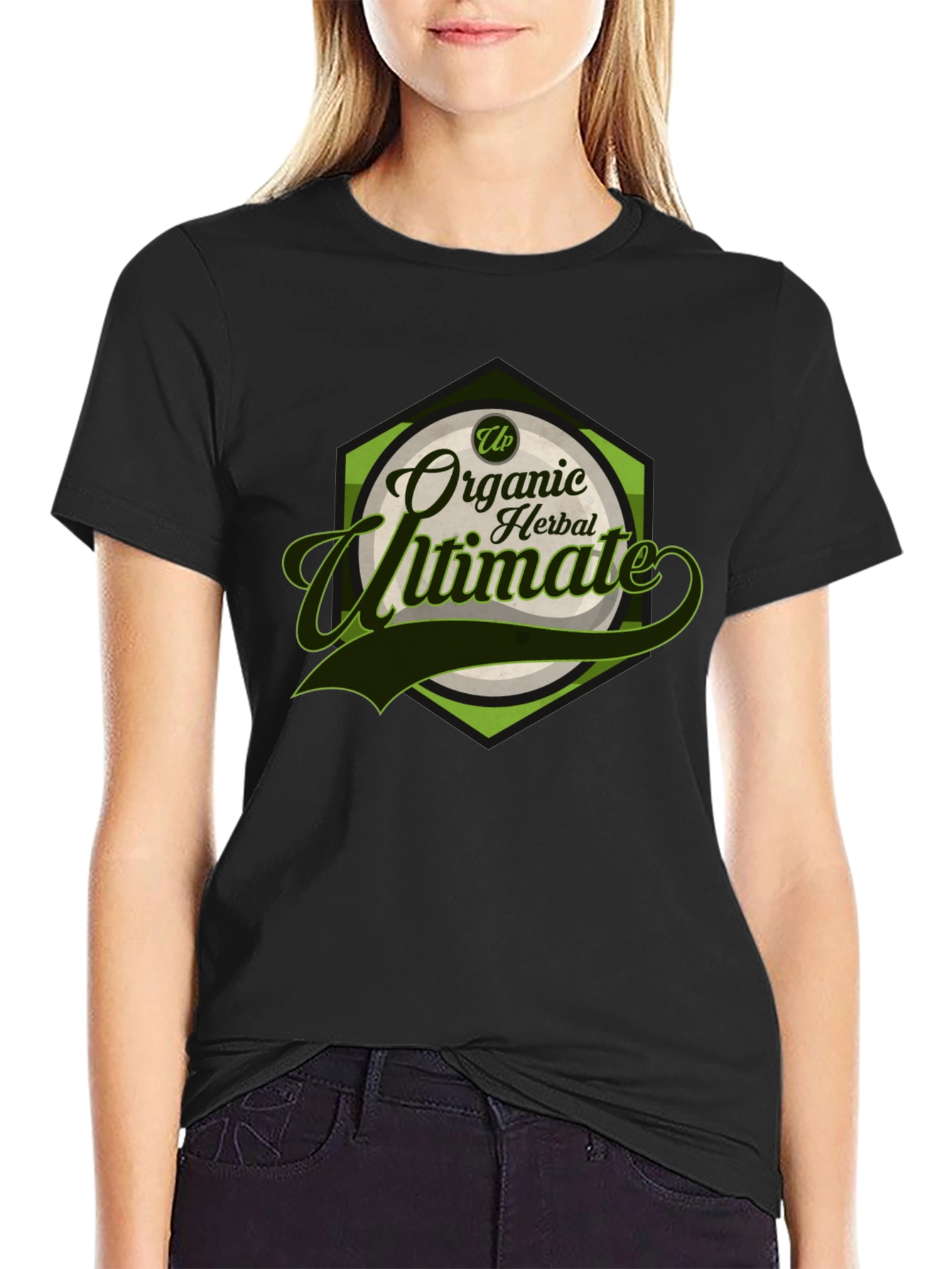 Organic Herbal Ultimate T-Shirt Black