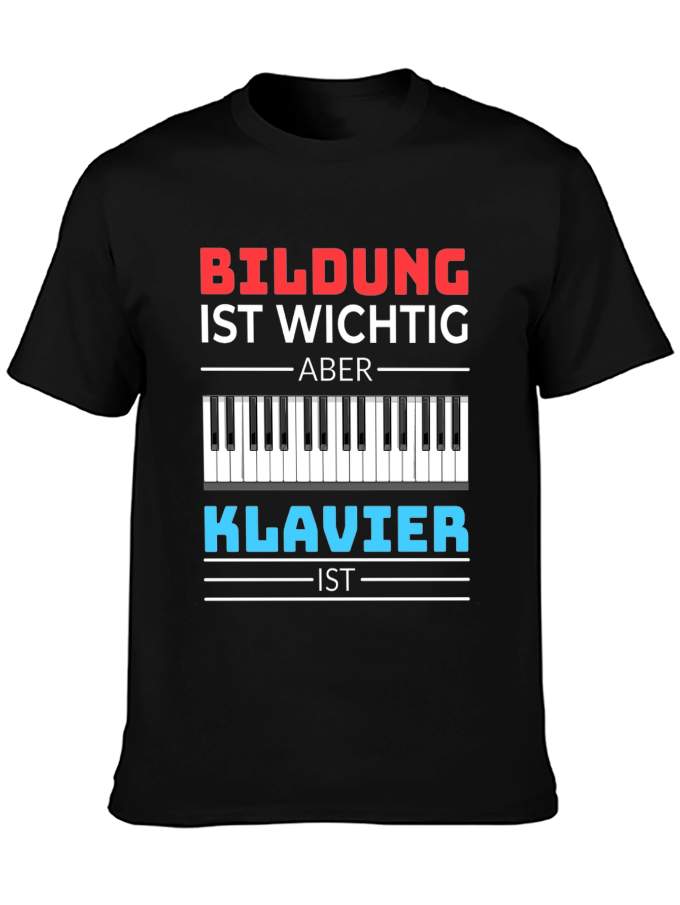 Education Important Piano T-Shirt