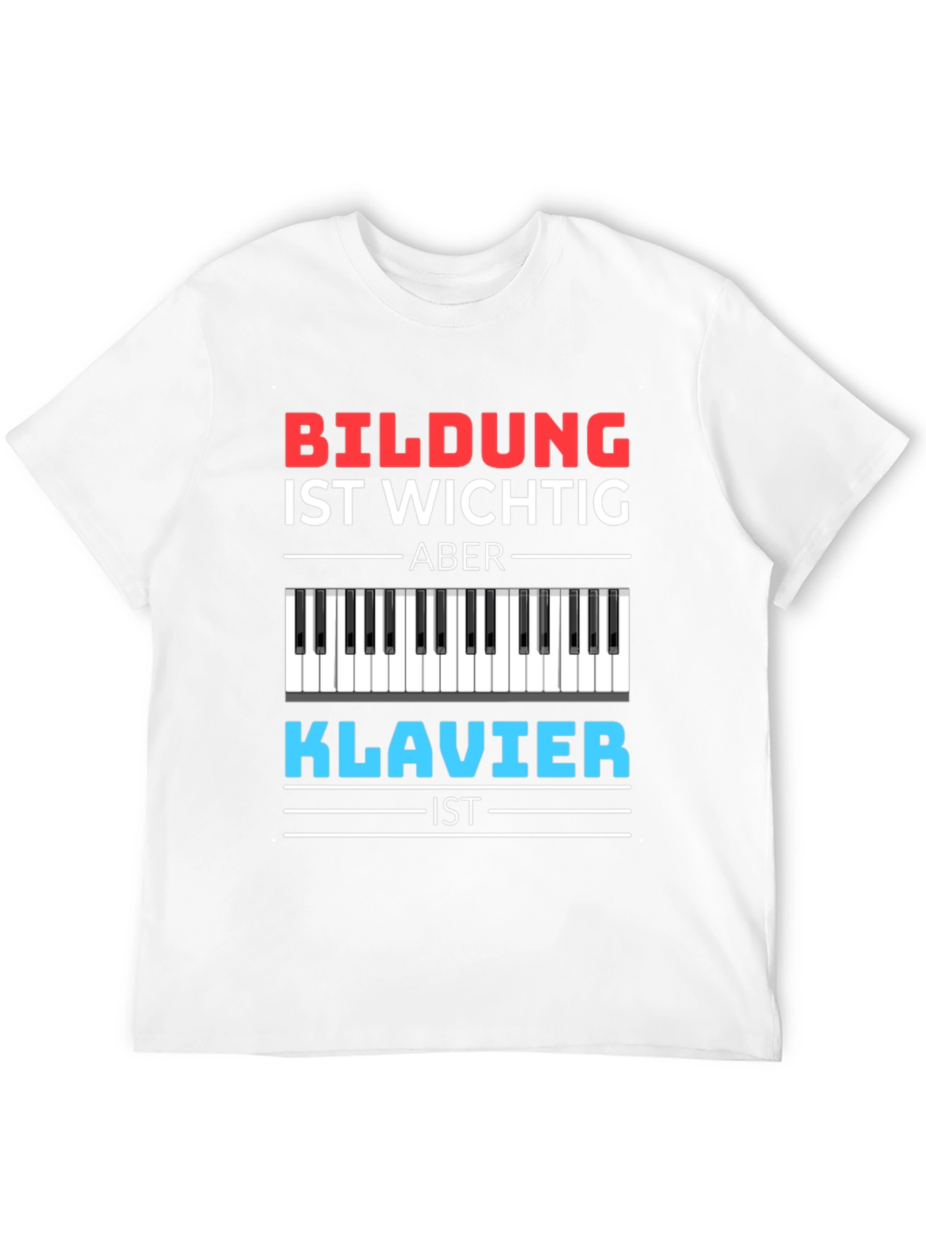 Education Important Piano T-Shirt