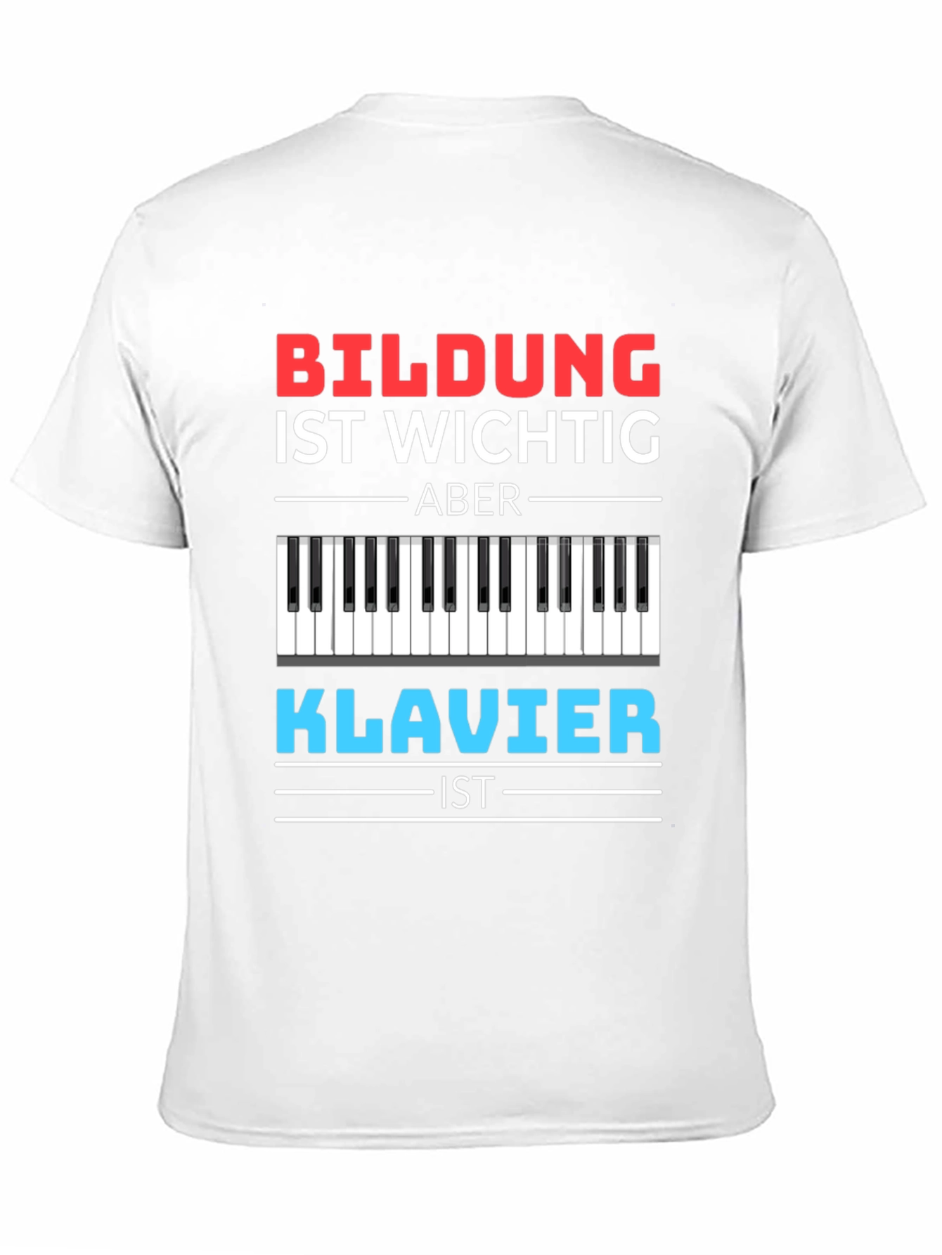 Education Important Piano T-Shirt