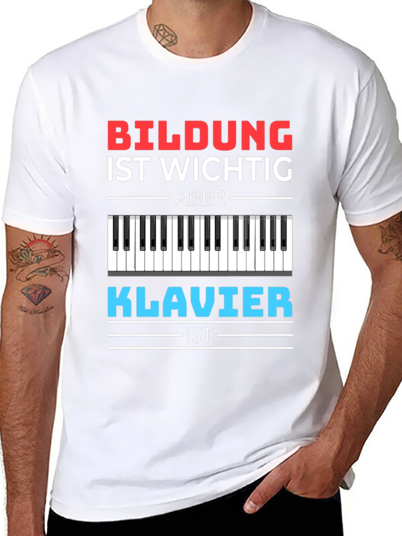 Education Important Piano T-Shirt