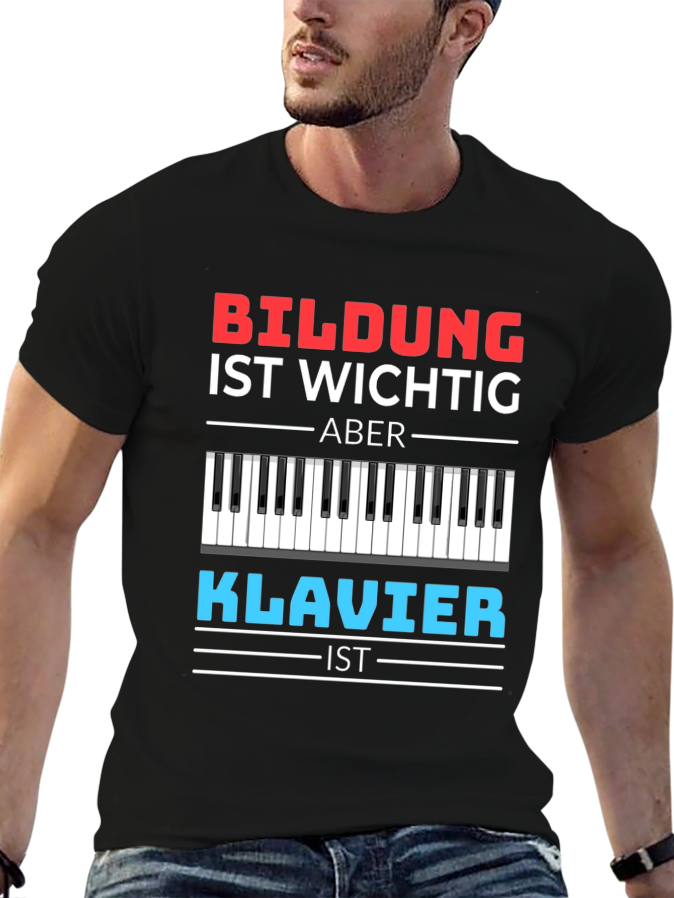Education Important Piano T-Shirt
