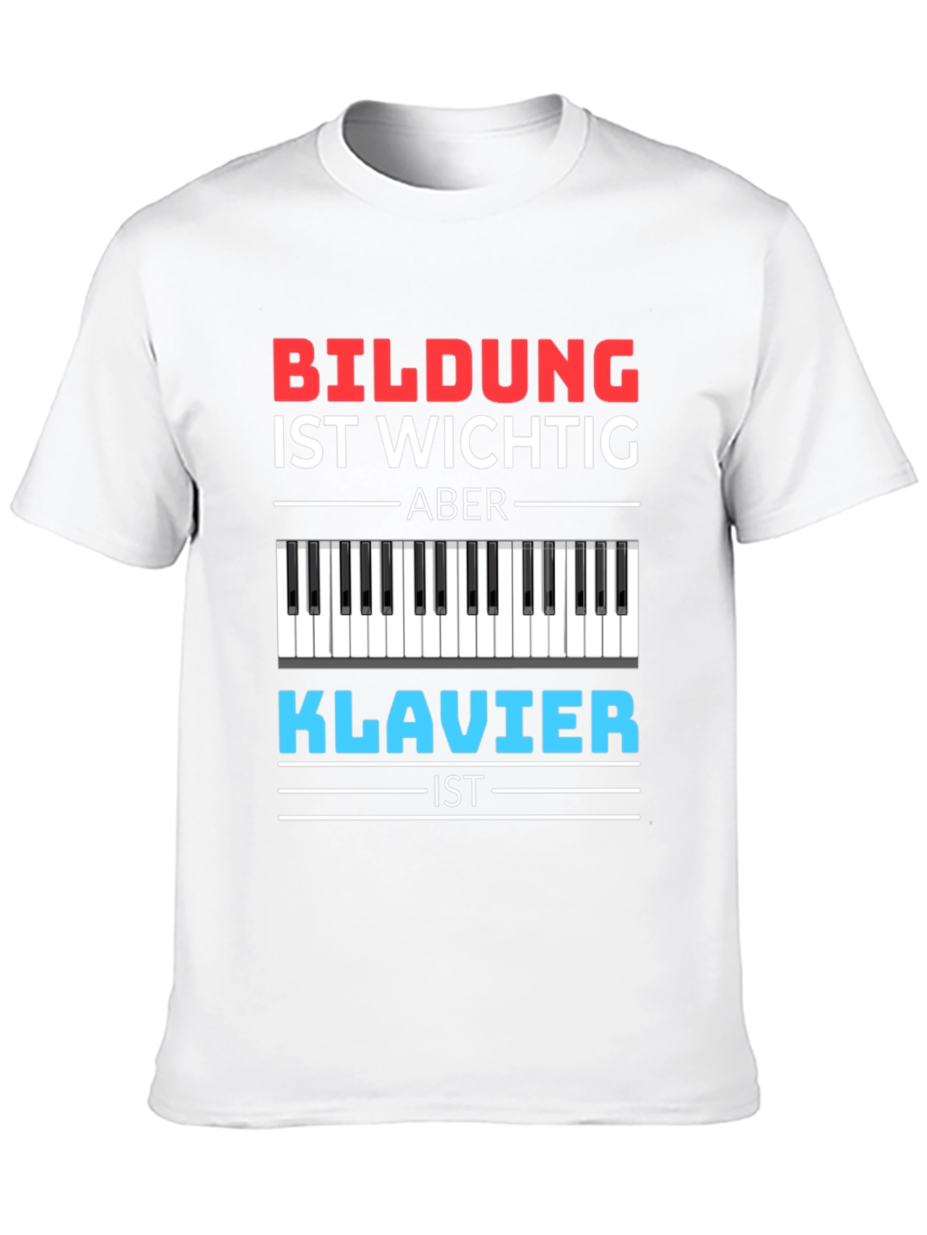 Education Important Piano T-Shirt