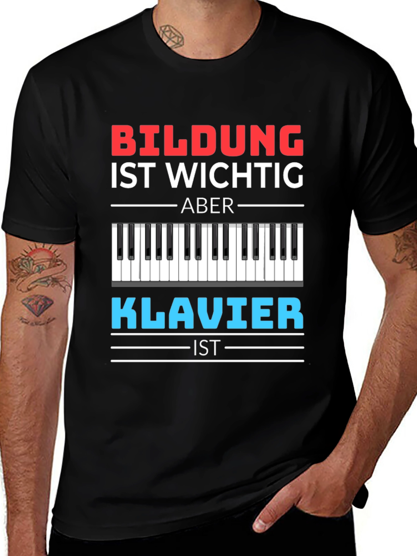 Education Important Piano T-Shirt